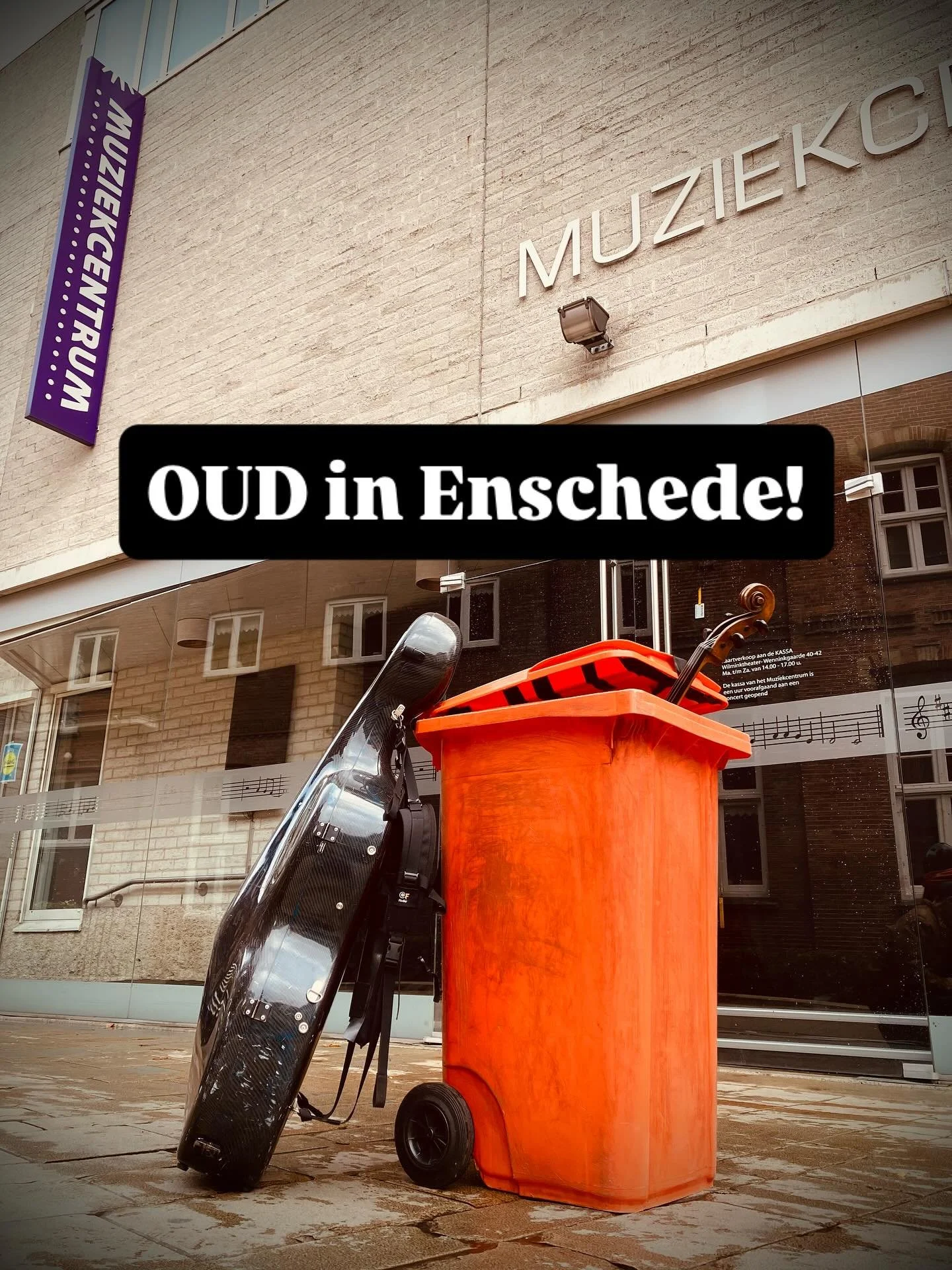 OUD in Muziekcentrum Enschede vandaag!