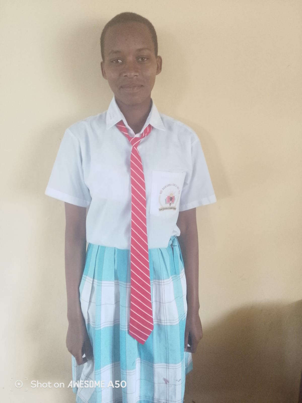 Nairesiae in her school photo
