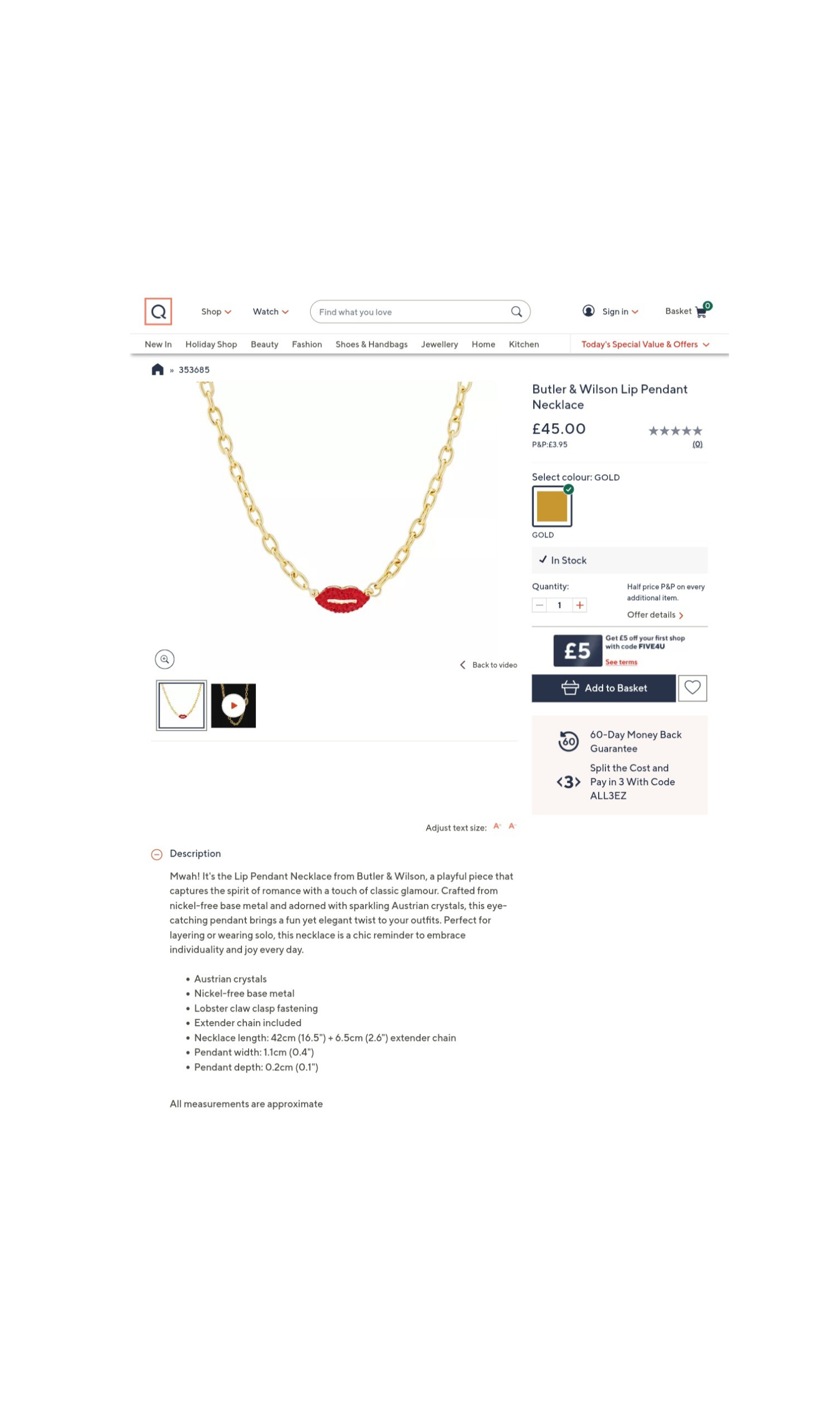 Butler & Wilson jewellery lips necklace QVC copy.png
