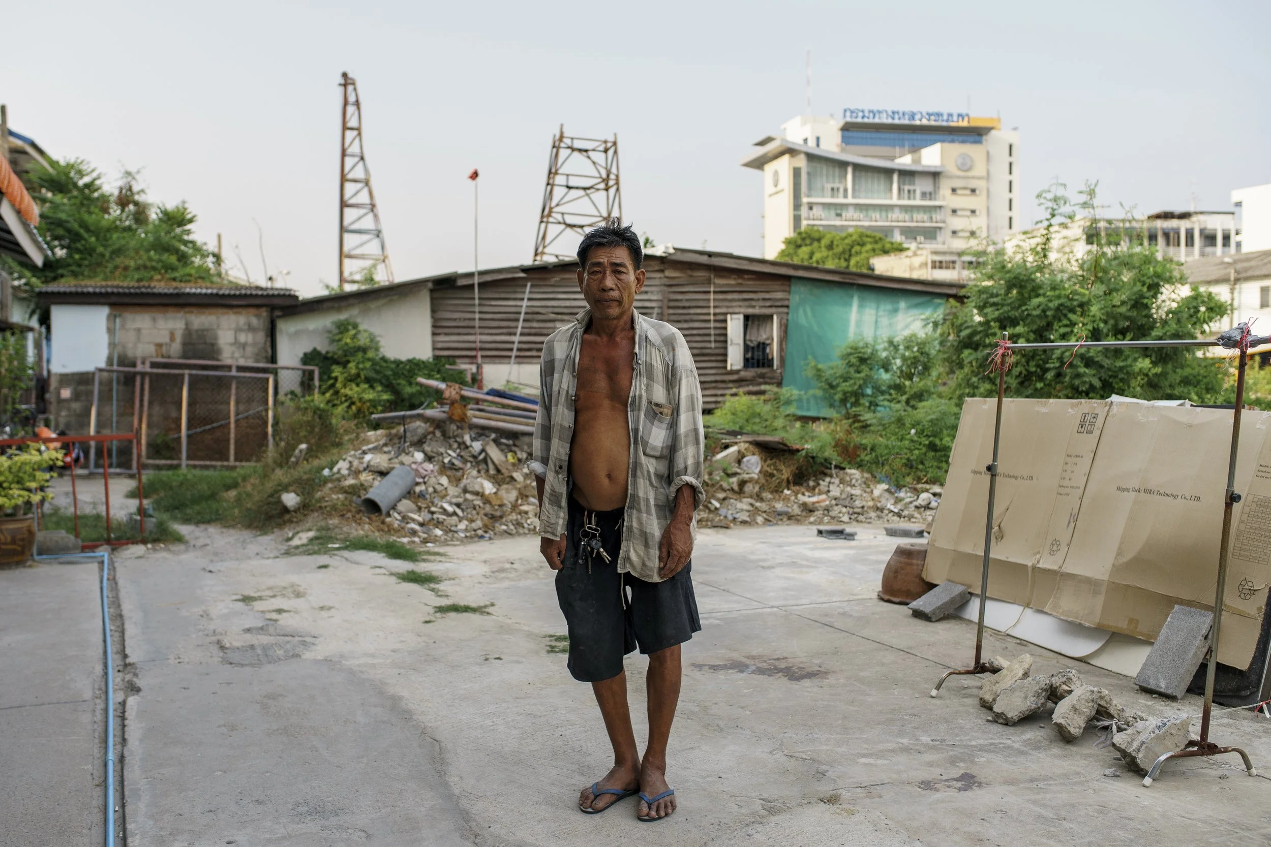 A male resident in the community