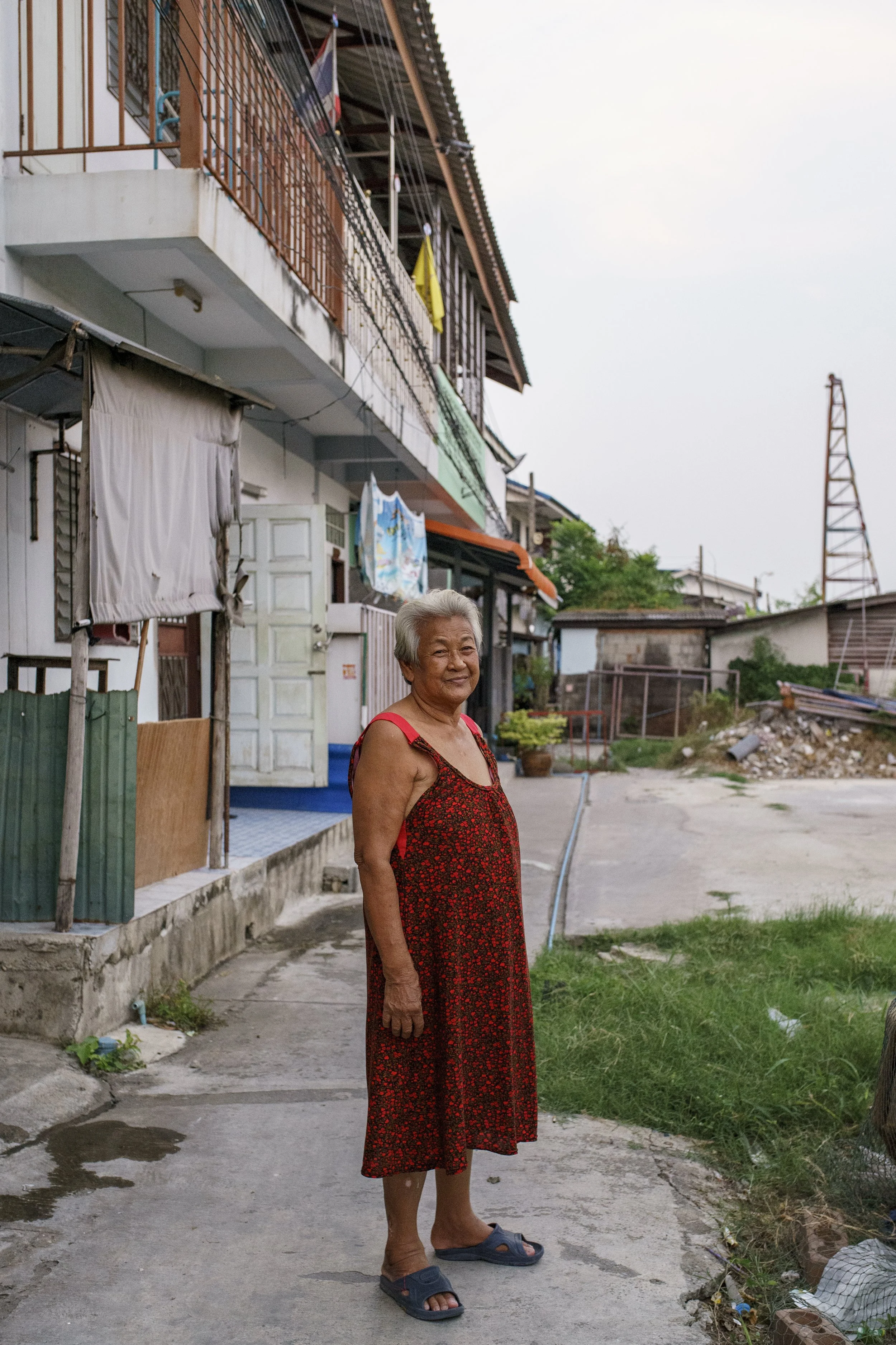 Usalak Singhatta, one of many residents in this community