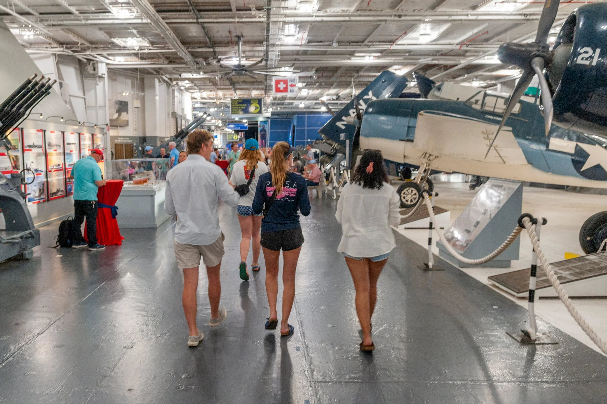 Charleston Race Week at Patriots Point at USS Yorktown