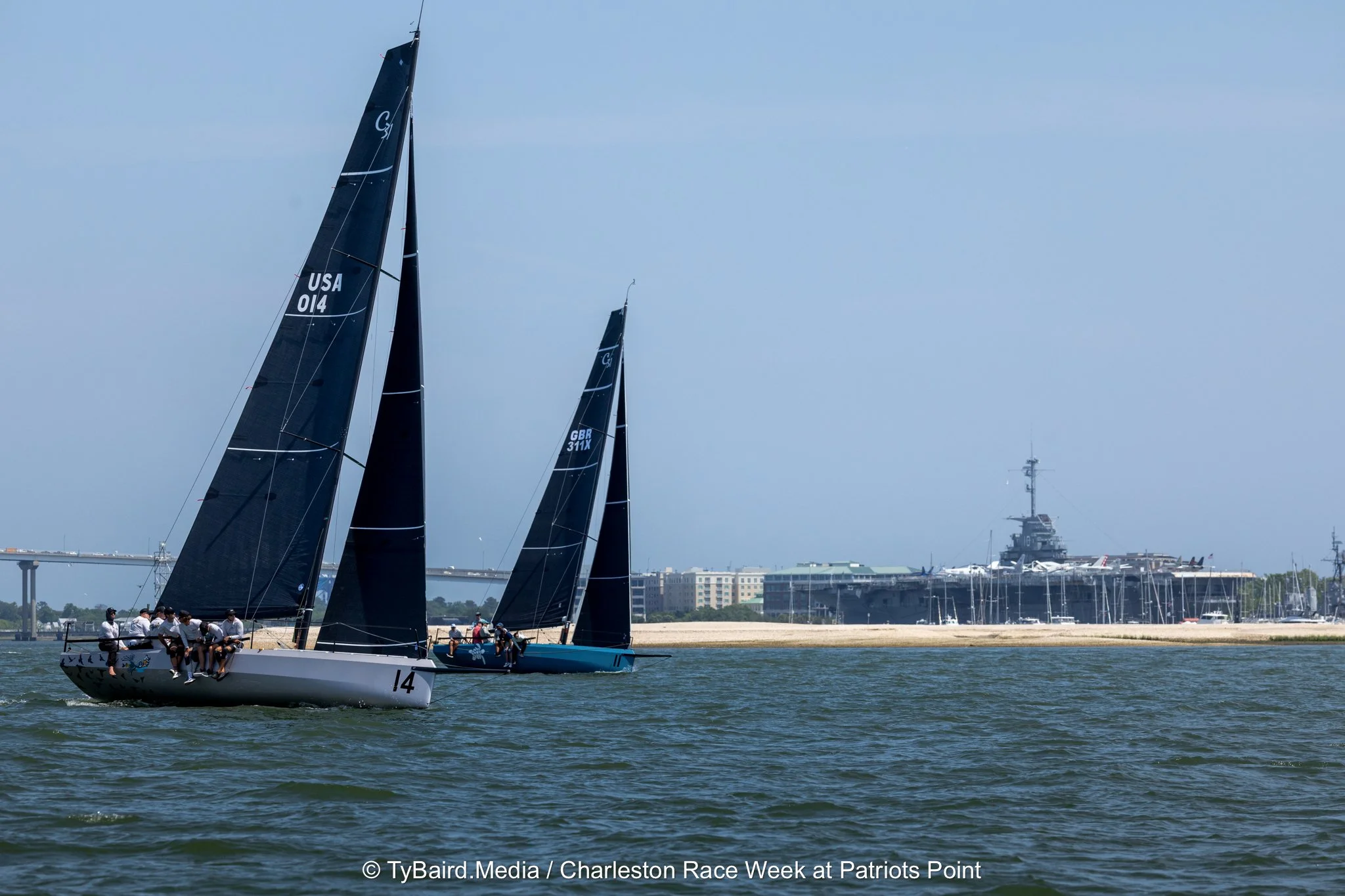 Charleston Race Week at Patriots Point