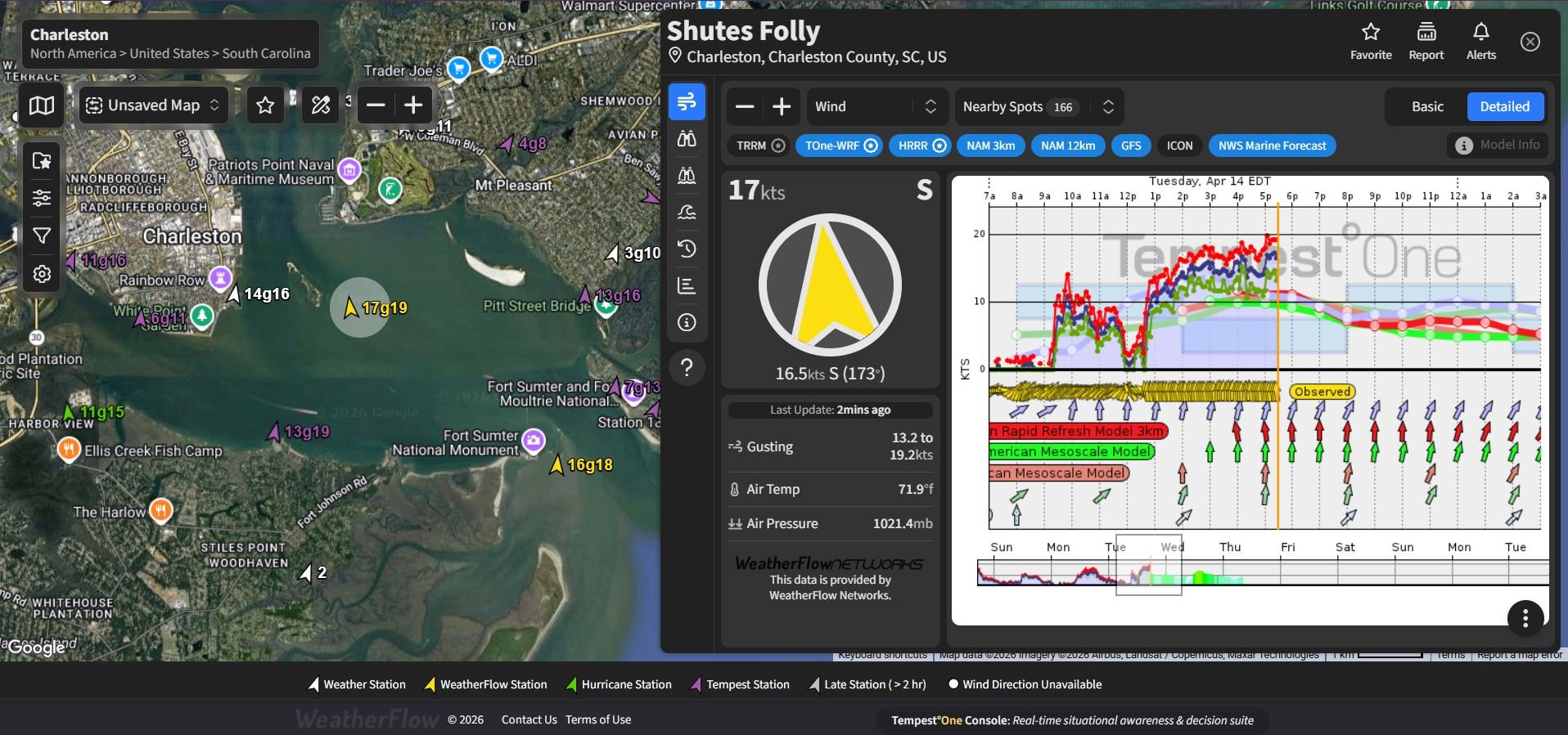 Free Sail Flow for Charleston Race Week at Patriots Point