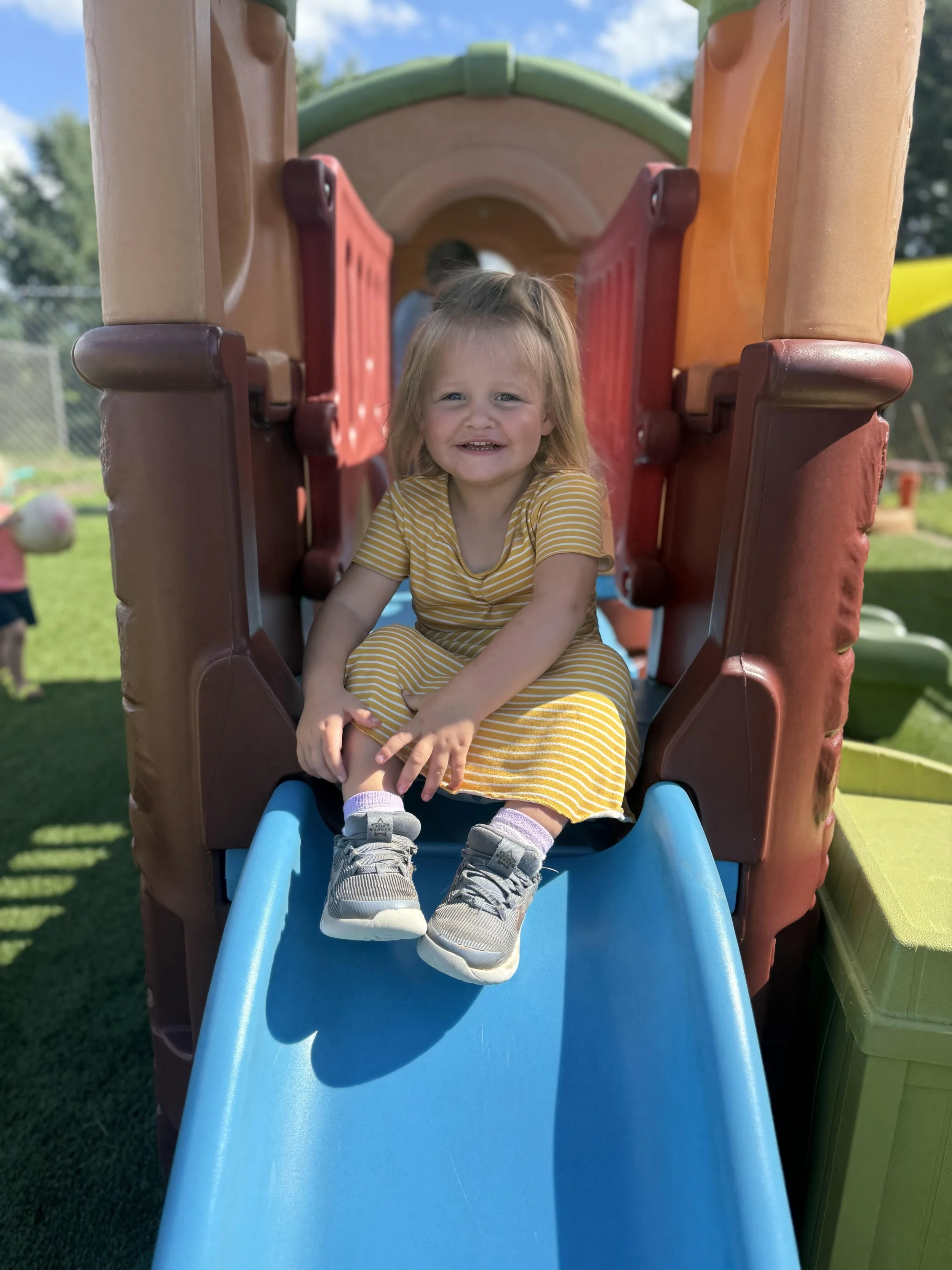 Outdoor time on a bright sunny day.