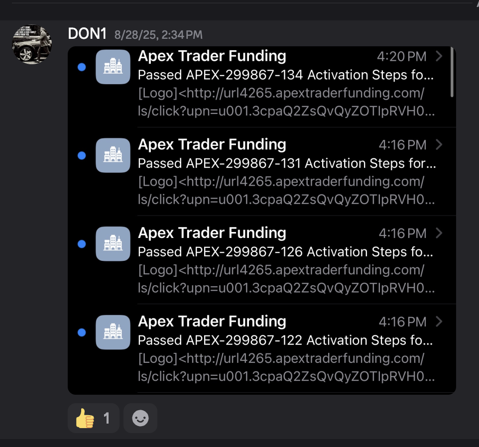 Apex dashboard screenshot 2