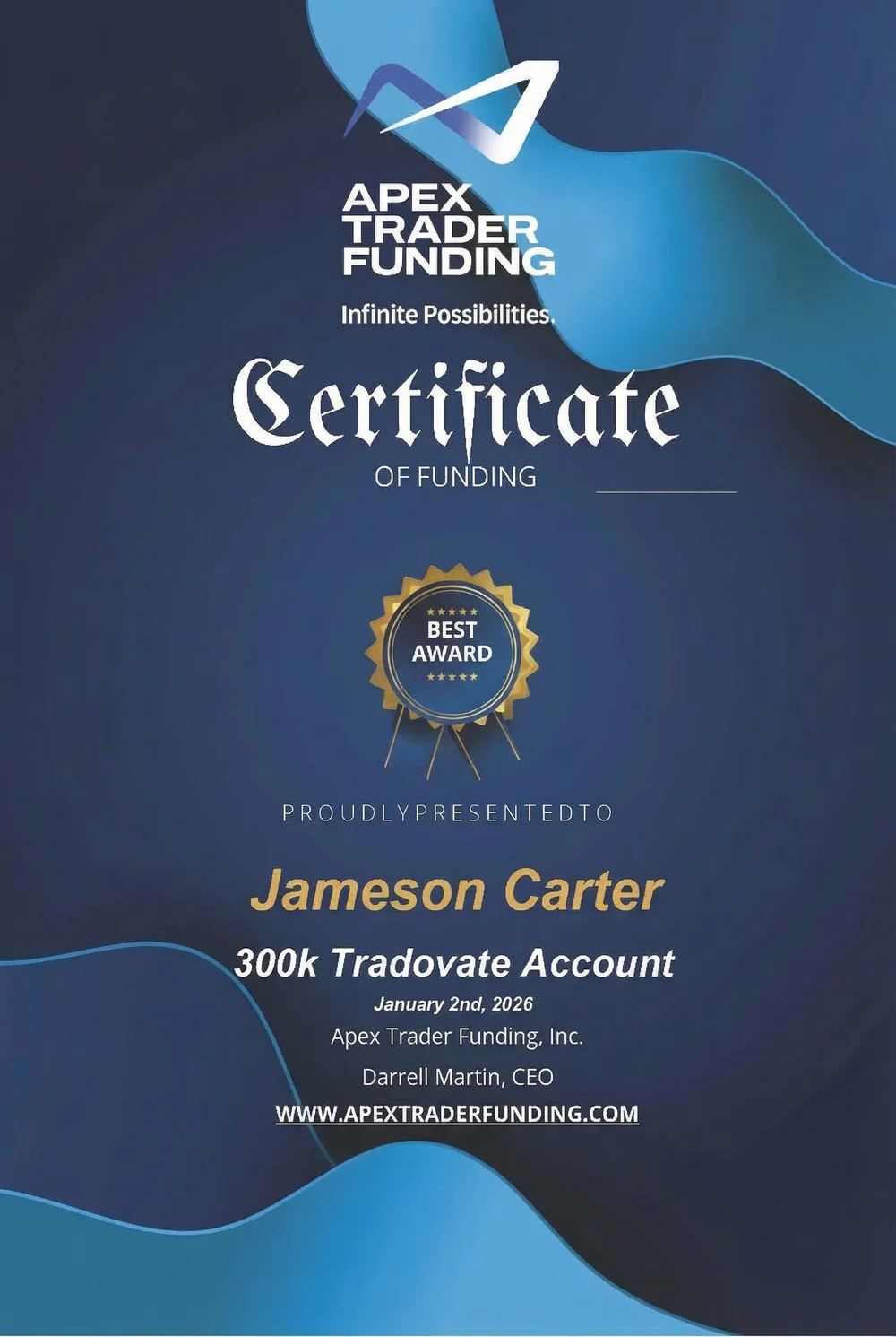 Certificate / proof image 1