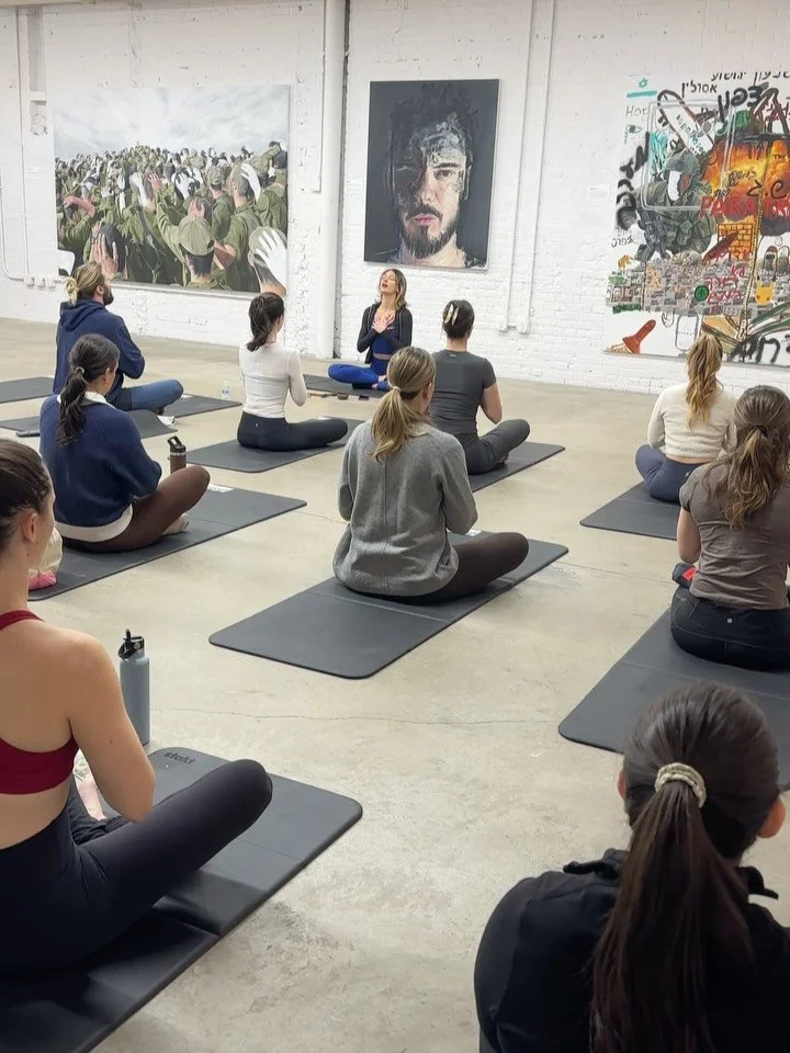 Still feeling the energy from Flow &amp; Flavor at @the.8.project on 3/14⚡️🫶

A room full of people moving, connecting, and creating, grounded by @danielletawfik&rsquo;s flow, inspired by @tomerperetzart sharing the heart behind The 8 Project, and b