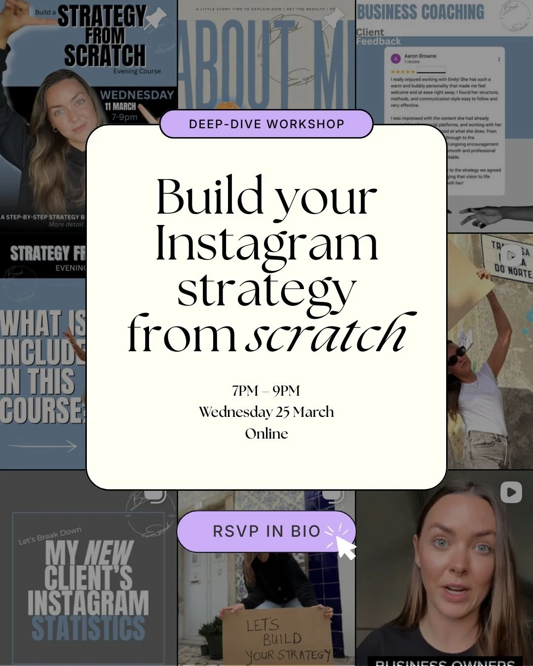 Instagram can be an incredible tool for growing a business.

But for many founders it ends up feeling like:

&bull; posting without direction
&bull; wondering what actually works
&bull; creating content that doesn&rsquo;t lead anywhere

Not because y