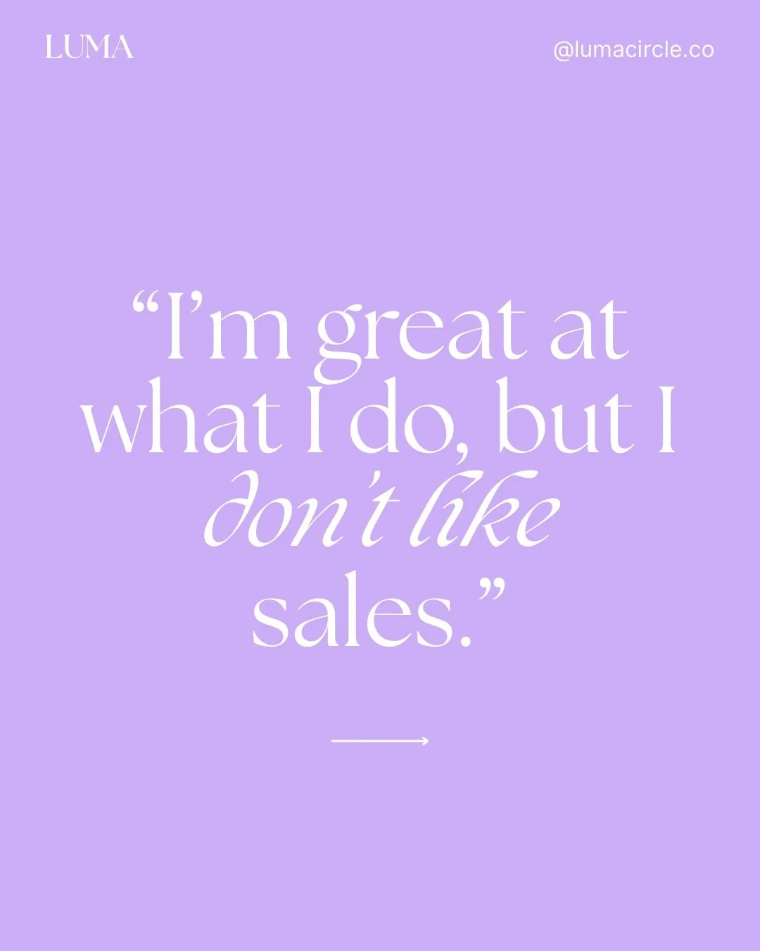 Many founders feel confident in their work.

But when it comes to sales conversations, something shifts.

Suddenly the conversation feels more difficult.
You wonder what to say, how much to explain, whether you&rsquo;re being too pushy.

So the insti