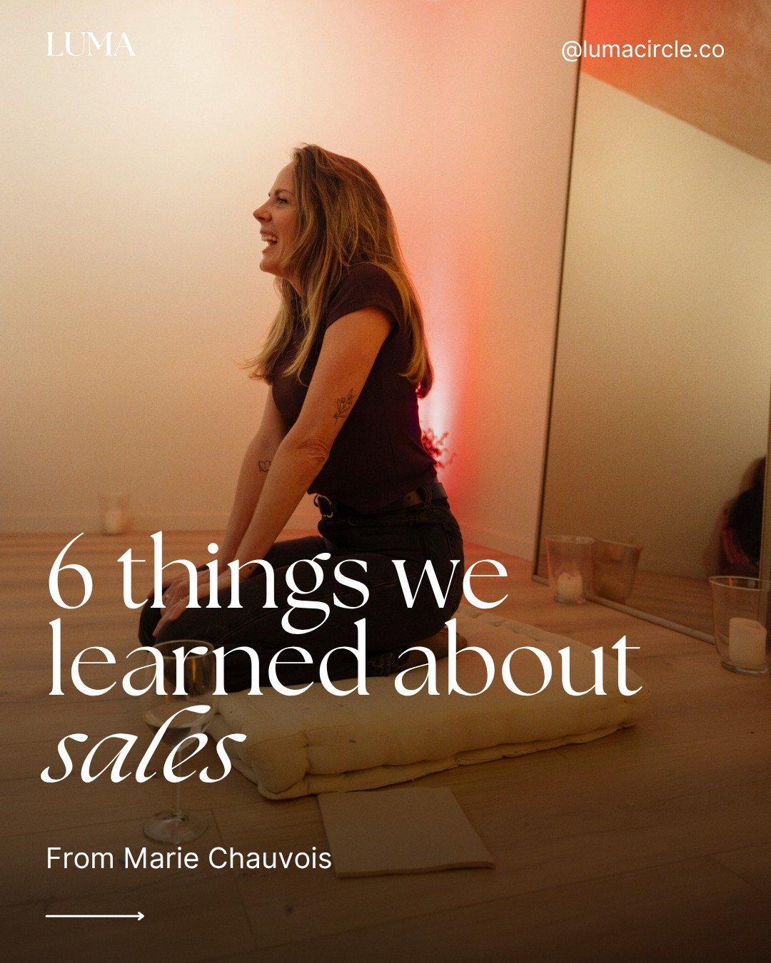 Last week, Marie shared her framework for navigating sales conversations &mdash; the one she's used for over a decade to close deals without feeling icky.

If you've ever felt uncomfortable in a sales call, talked about your offer too early, or ended