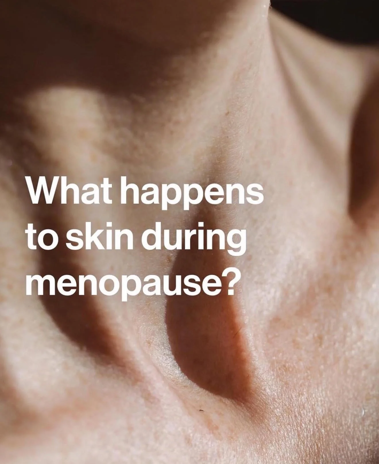 What Happens to Your Skin During Menopause