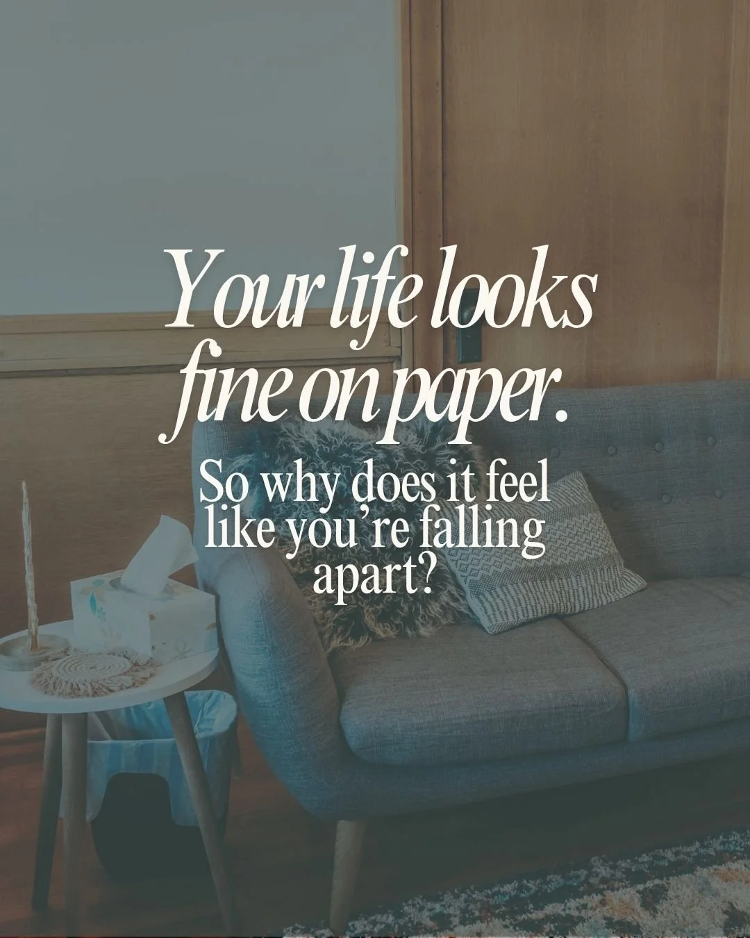 Your life looks fine on paper.
So why does it feel like you&rsquo;re falling apart?
Therapy can help make sense of the disconnect between the life you&rsquo;ve built and the one you want to live.
Let&rsquo;s talk about what&rsquo;s really going on be