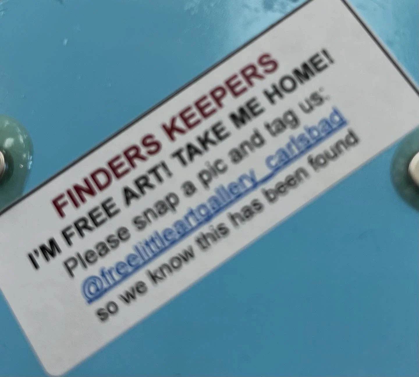 ✨ Seek and you shall find ✨
We’ve hidden mini museums around the community, and it’s your turn to hunt them down! 🕵️‍♀️🎨
We’ll be posting clues here, so keep an eye on our page. 👀
When you find one, tag us and swing by the g