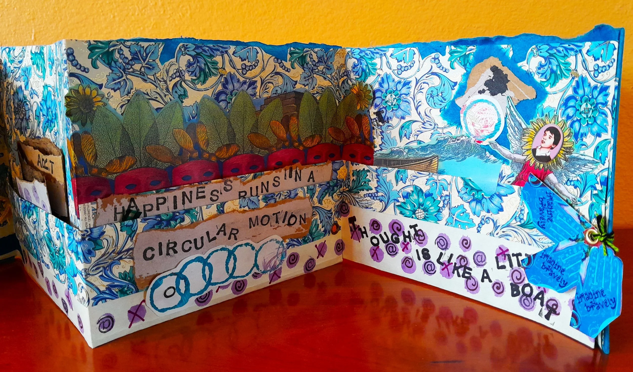 Hardcover Concertina Book 