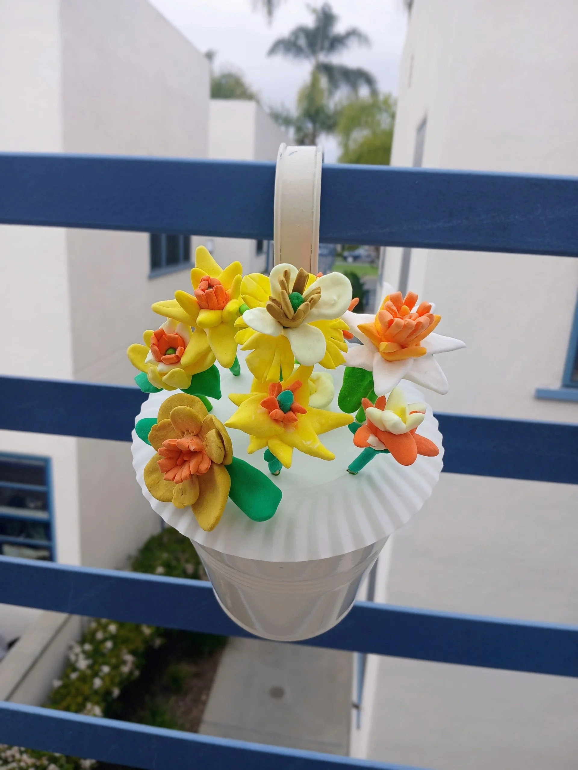 Air Dry Clay Bouquet 