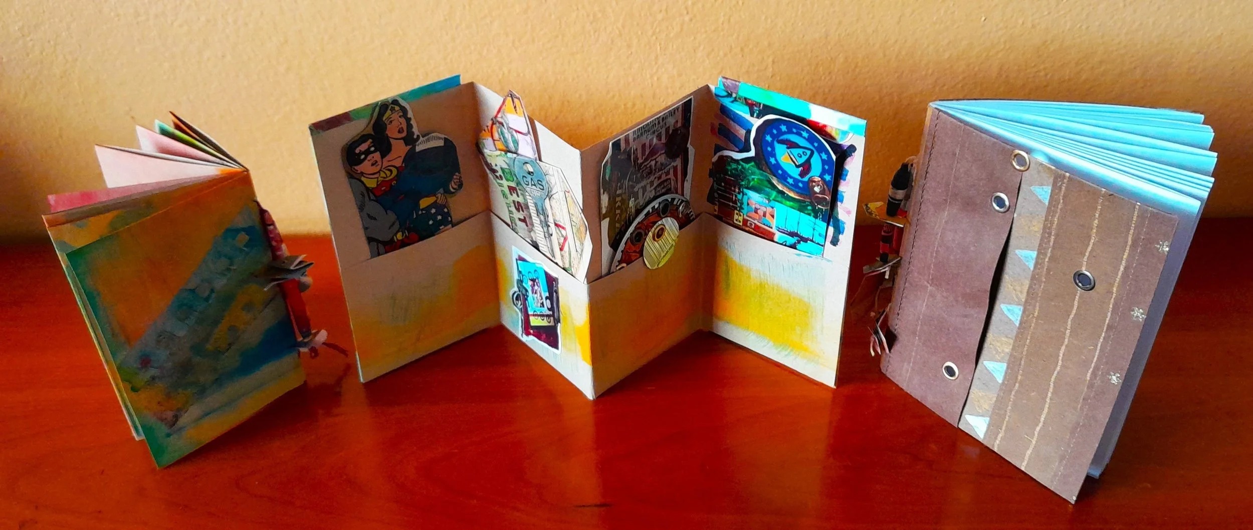 Paste Paper and Book Class a two part series 