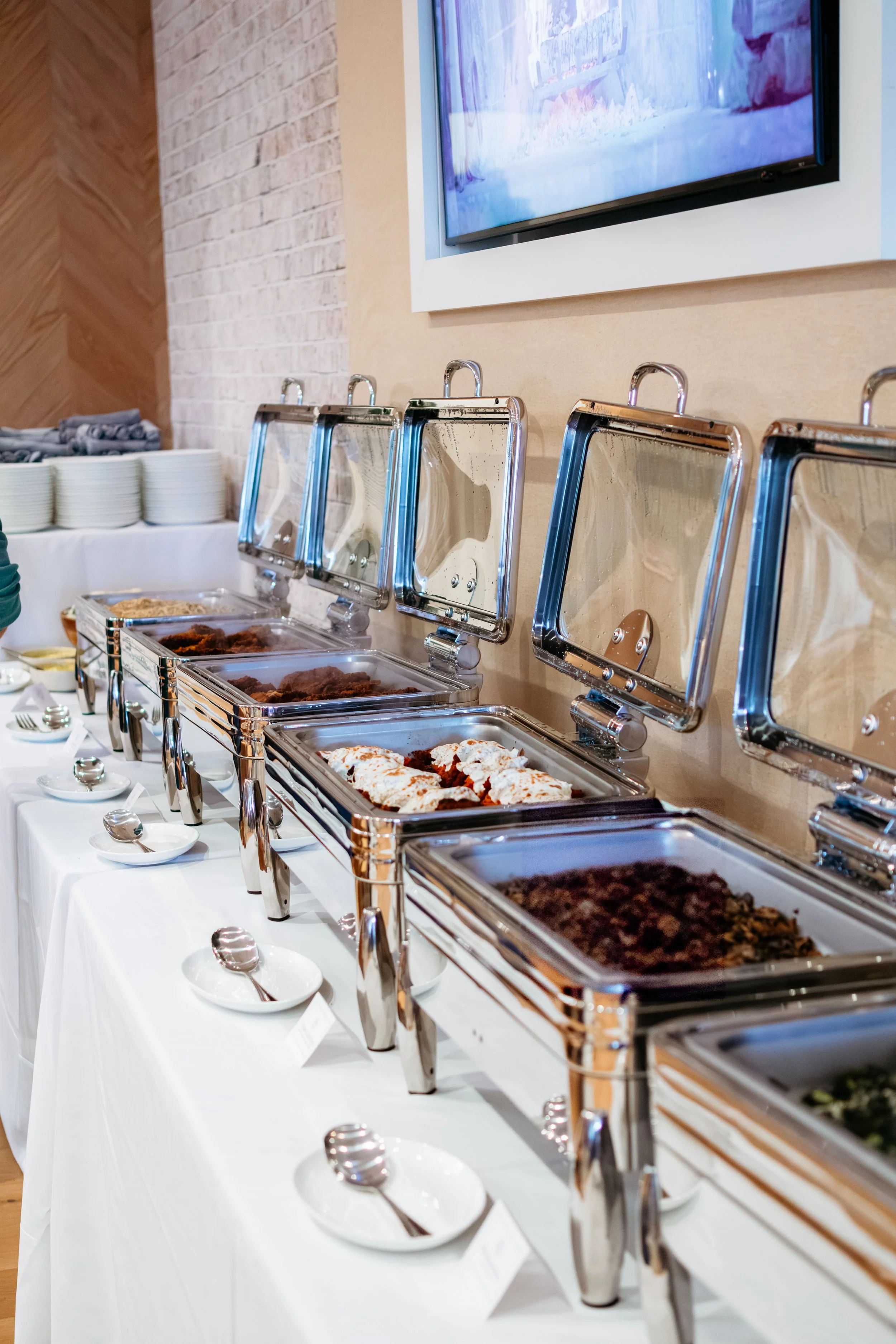 Elegant private event space at The Harlow Room in Nutley, NJ — perfect for weddings, celebrations, and corporate gatherings.