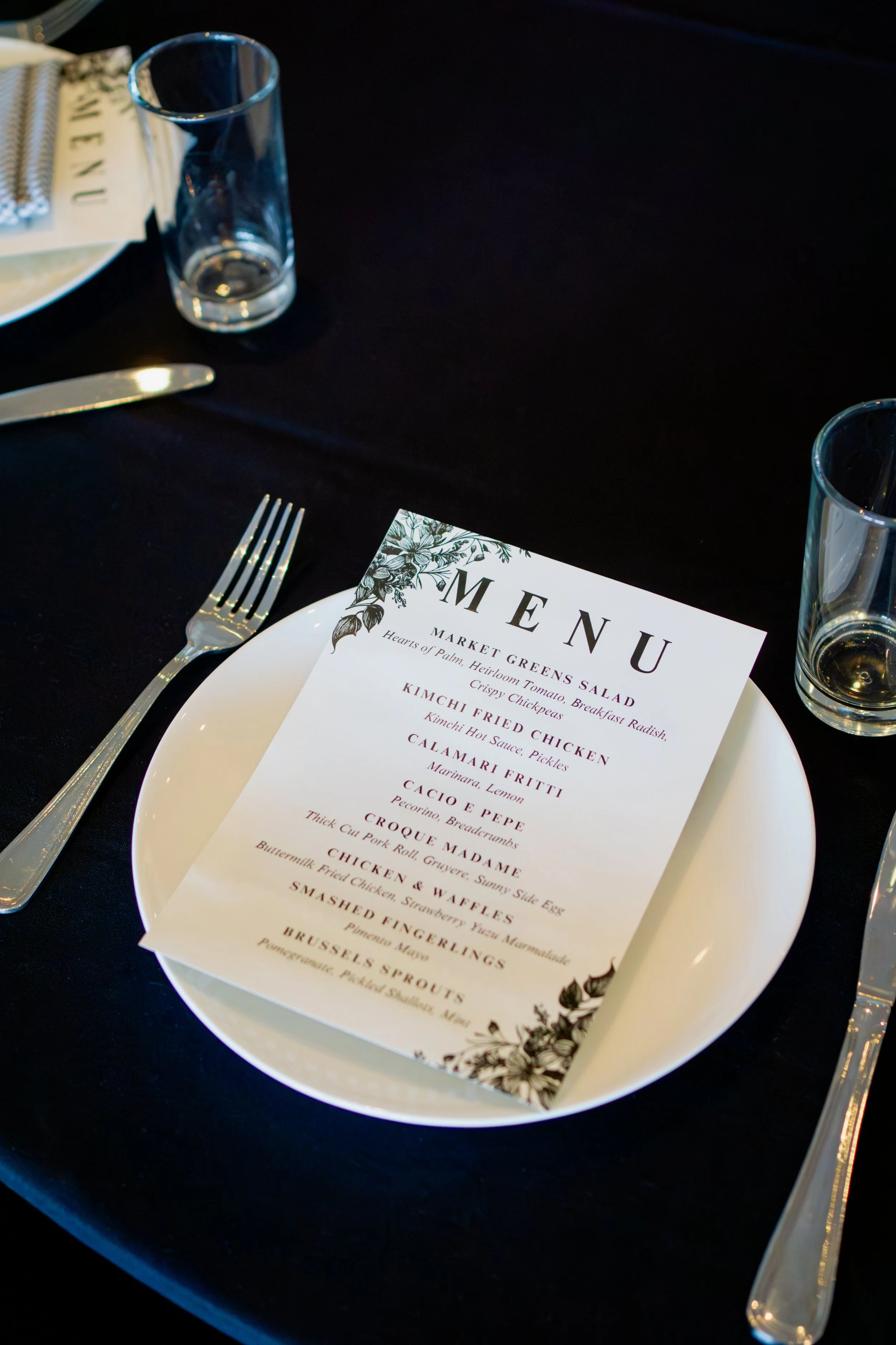 Elegant private event space at The Harlow Room in Nutley, NJ — perfect for weddings, celebrations, and corporate gatherings.
