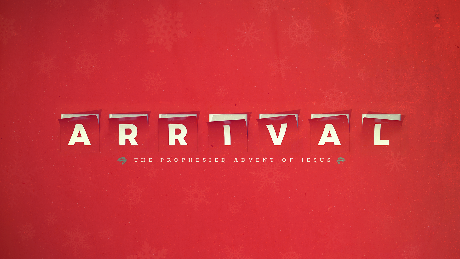 ARRIVAL Sermon Series main graphic