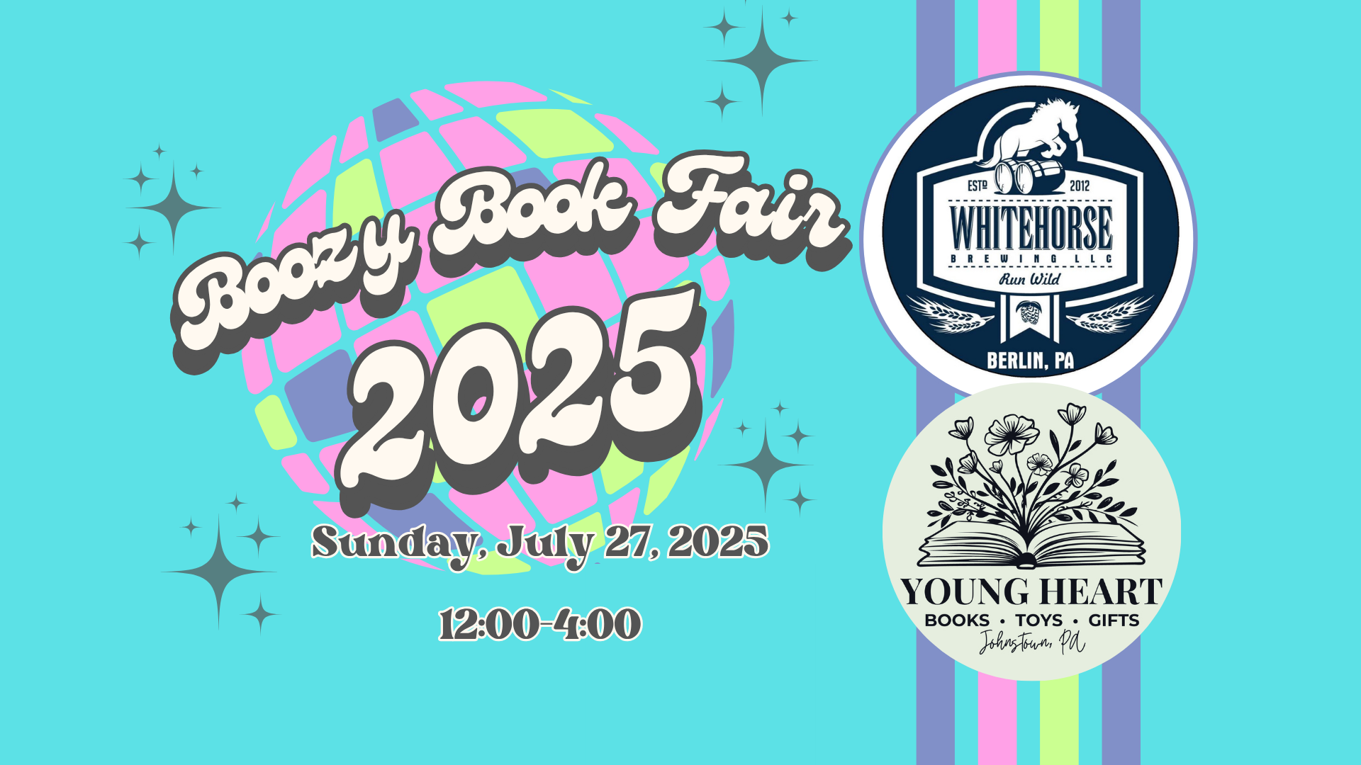 Boozy Book Fair @ Whitehorse Brewing