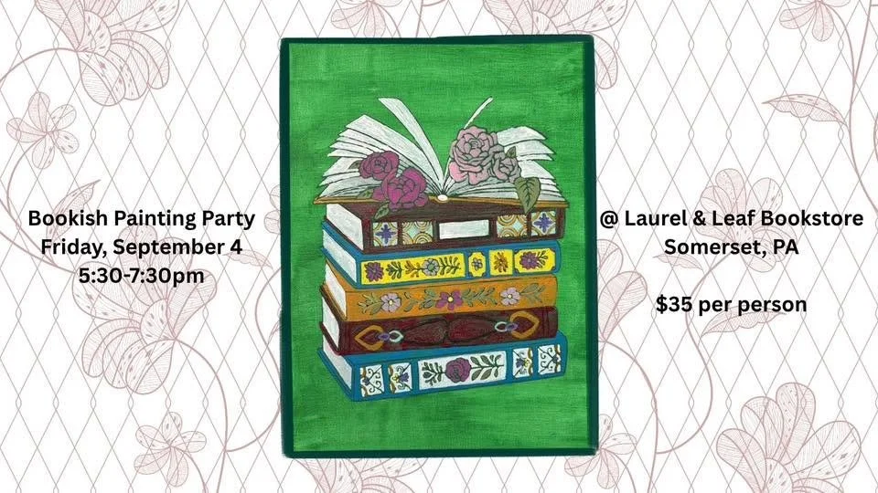 Bookish Painting Party