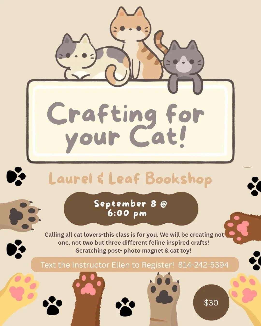 Crafting for your Cat!