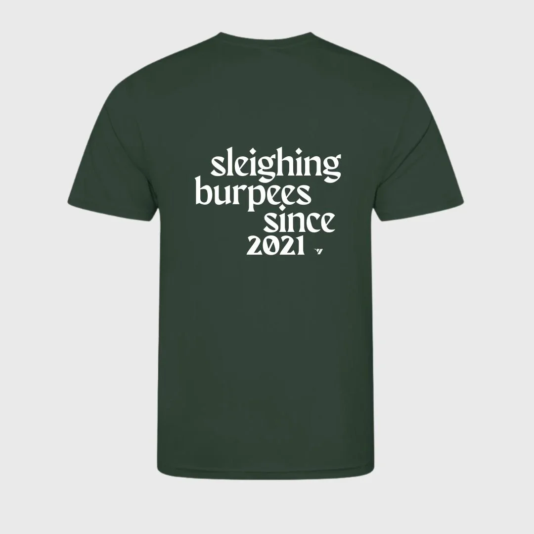"Sleighing Burpees" Christmas 2025 Training Tee