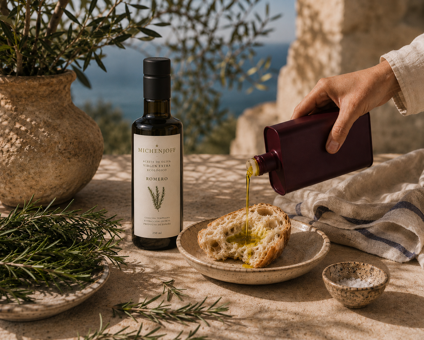 AOVE Ecológico con romero · 250 ml