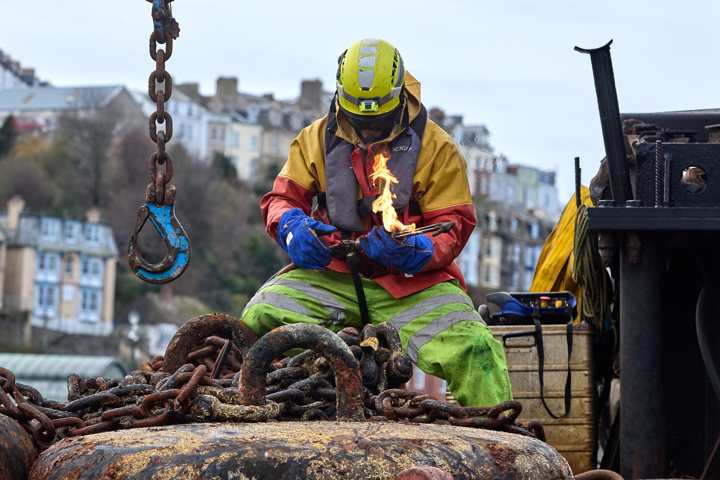 RNLI Mooring Maintenance - Ilfracombe