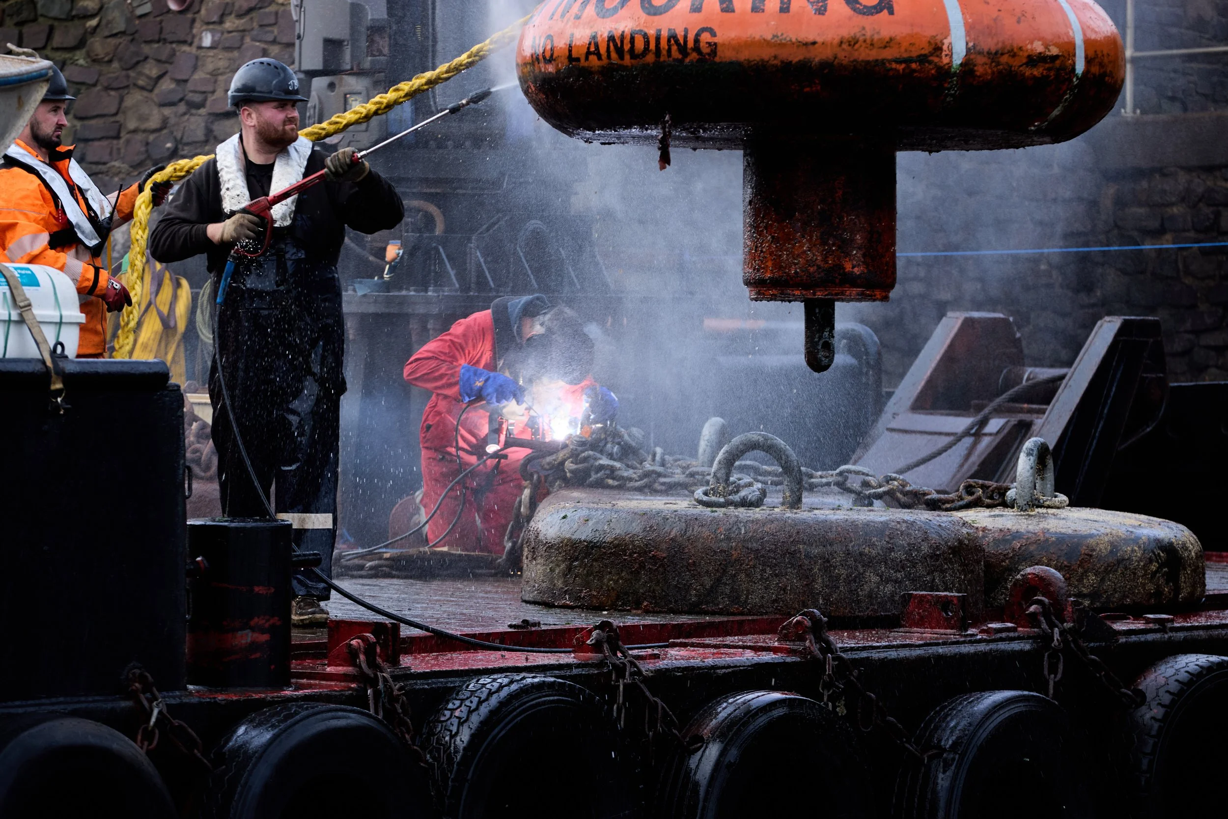 RNLI Mooring Maintenance - Ilfracombe