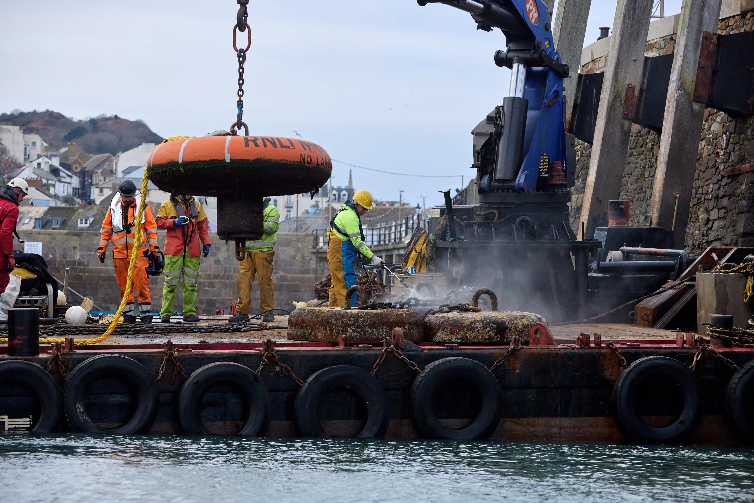 RNLI Mooring Maintenance - Ilfracombe