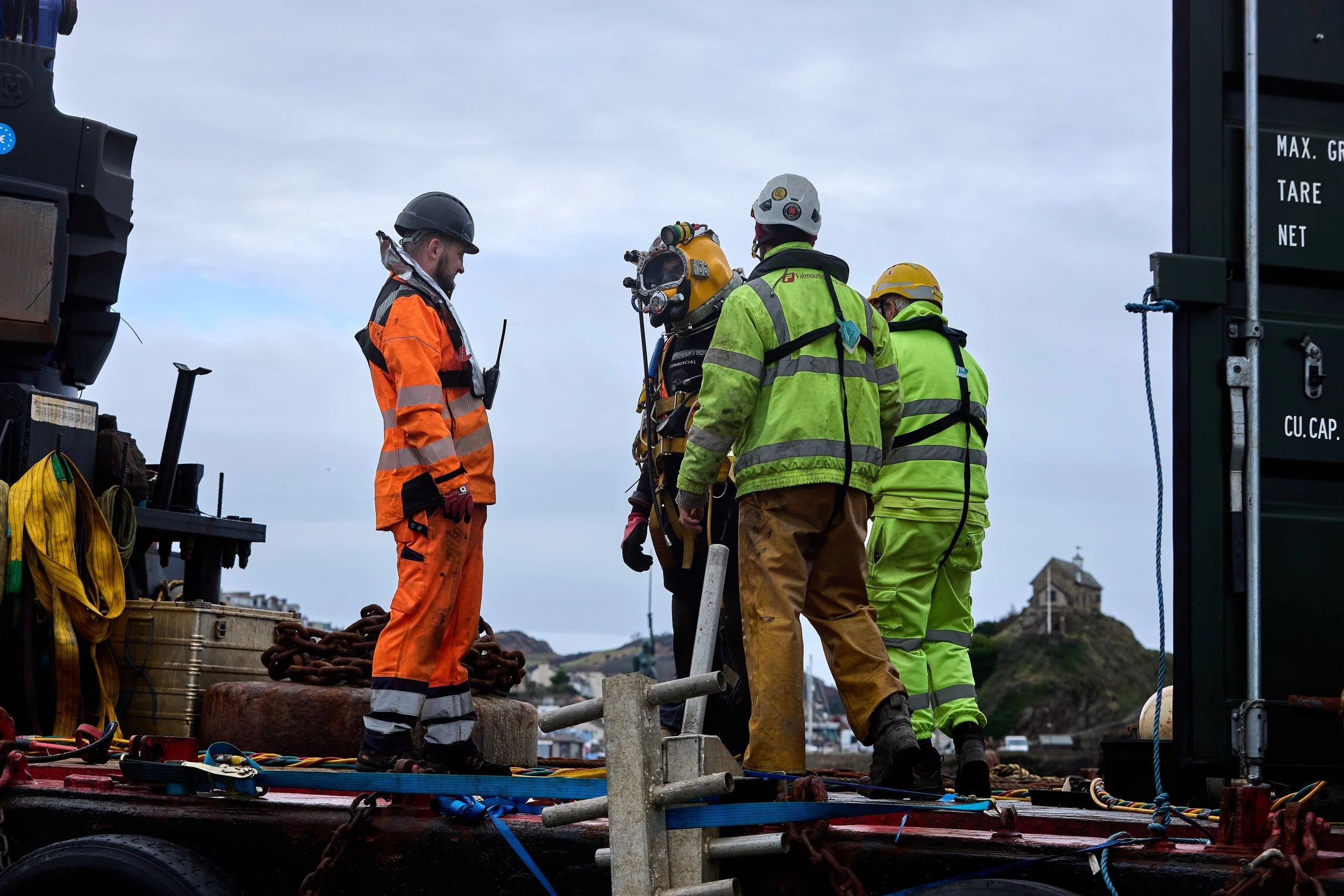 RNLI Mooring Maintenance - Diver- Ilfracombe