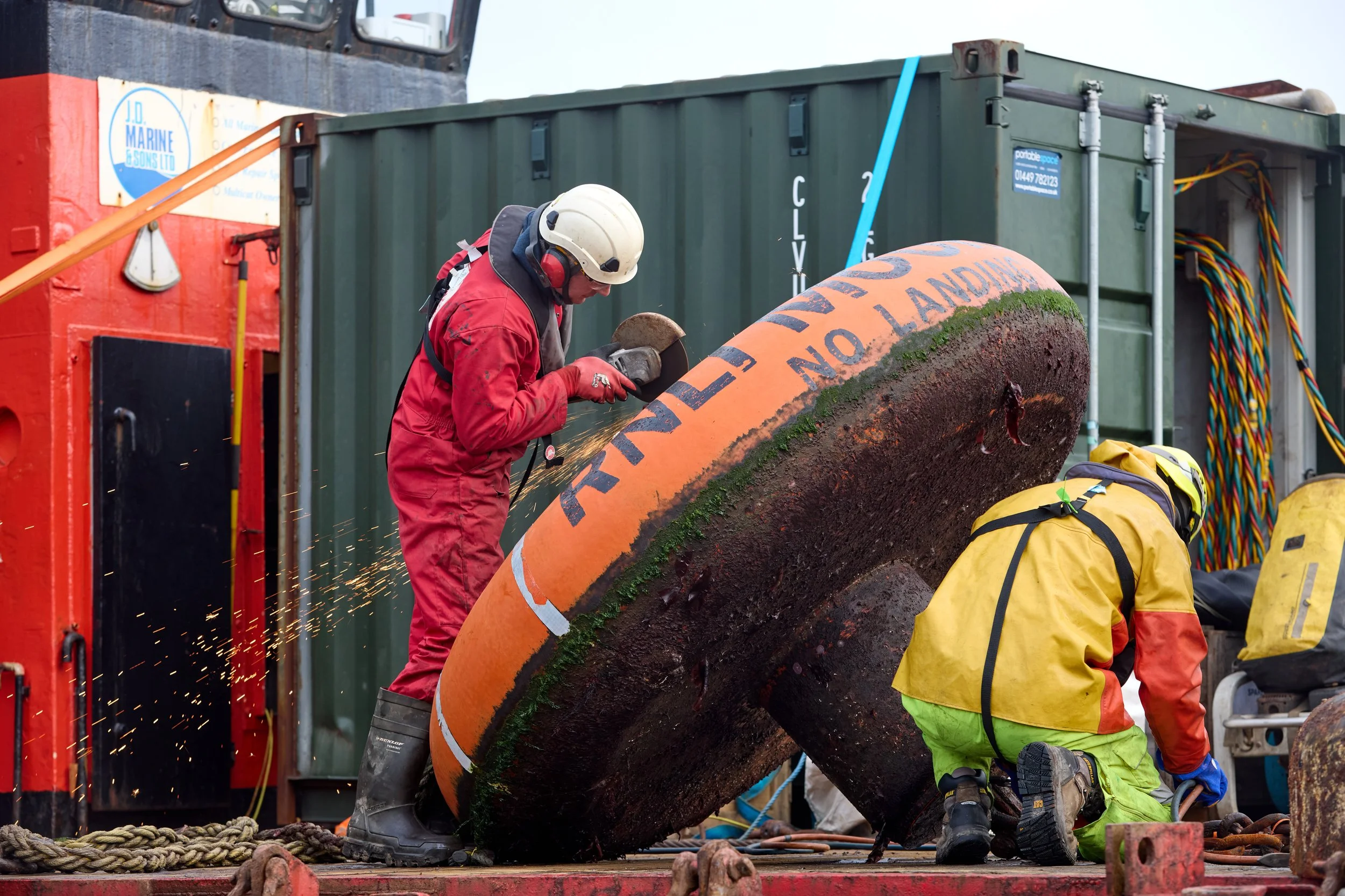 RNLI Mooring Maintenance - Ilfracombe