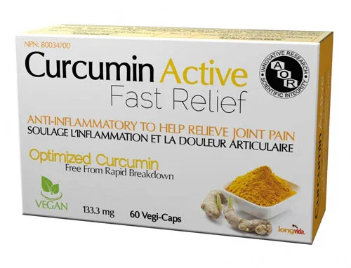 Curcumin supplement for chronic pain and inflammation recommended by naturopath Toronto Dr. Laura Brass ND