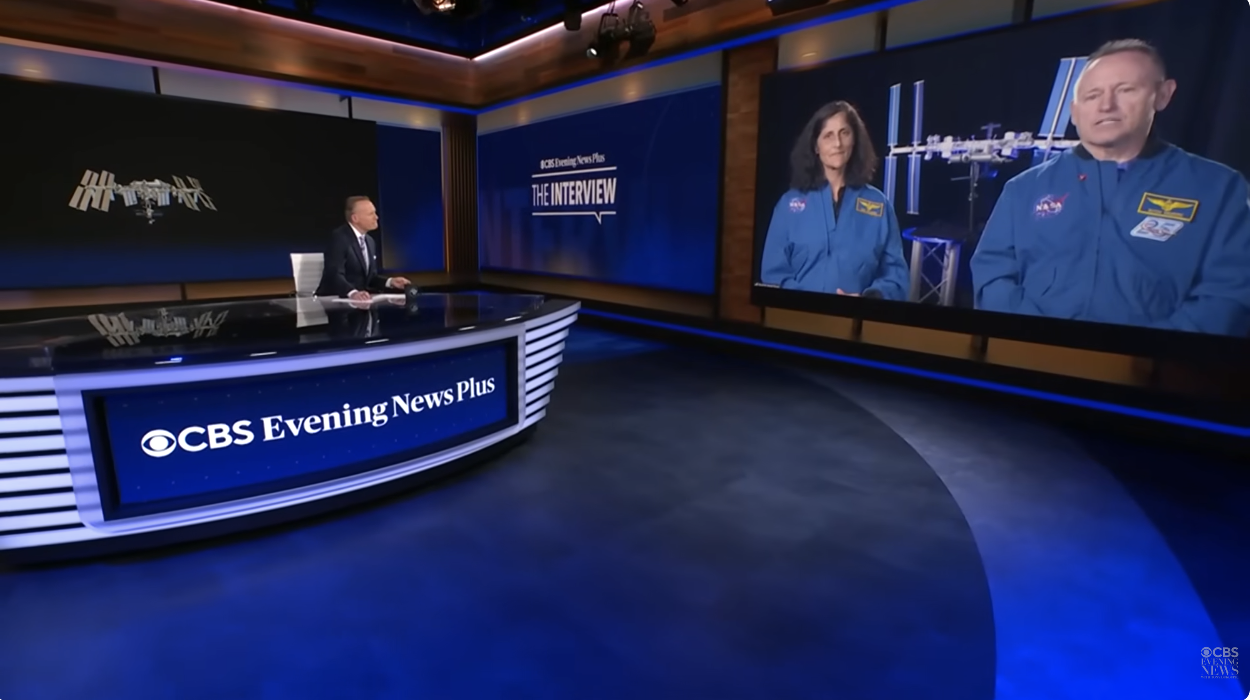 Interview with Astronauts Butch Wilmore and Suni Williams
 
 CBS Evening News Plus 

   Watch Now   