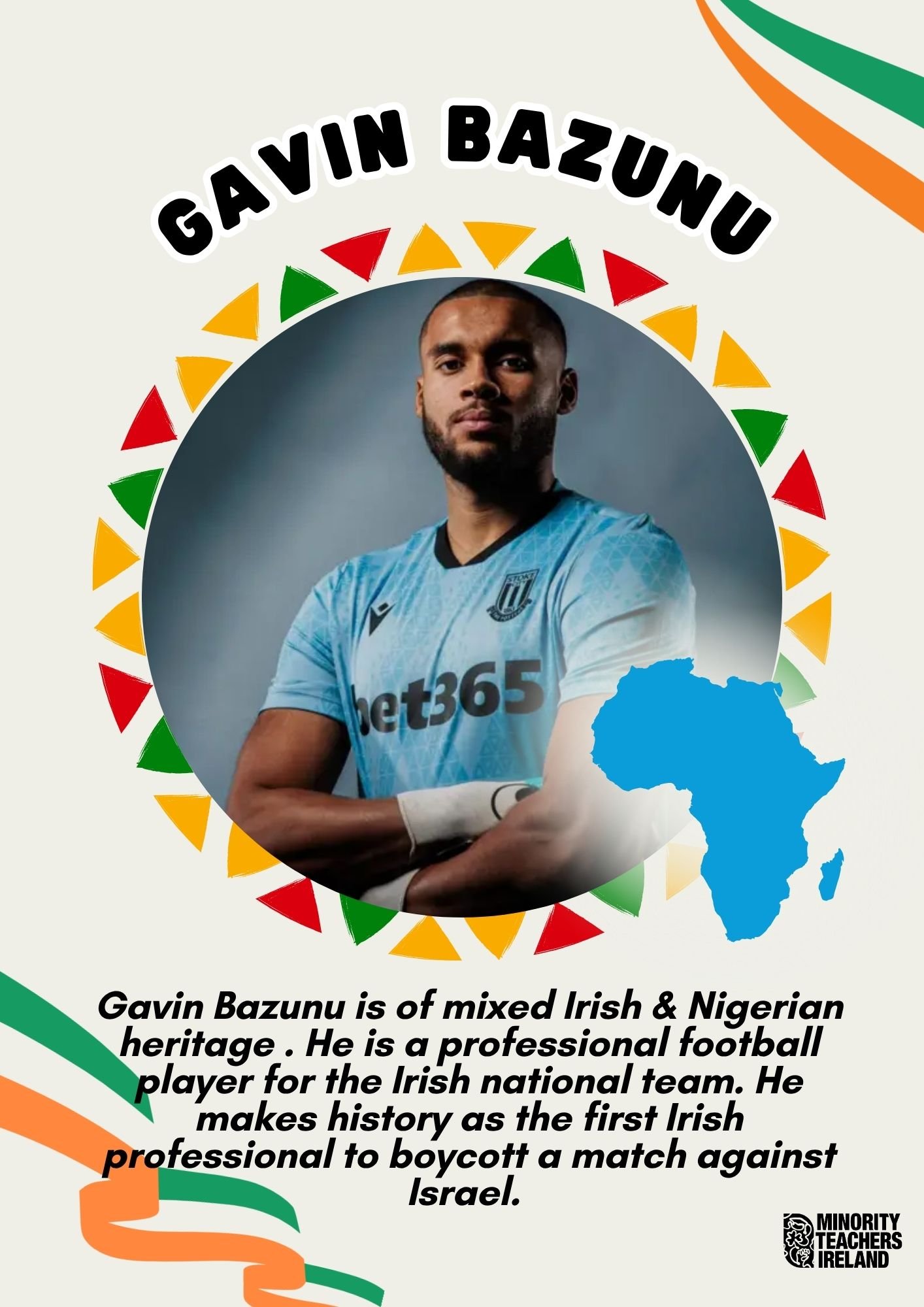 Gavin Bazunu BHM poster