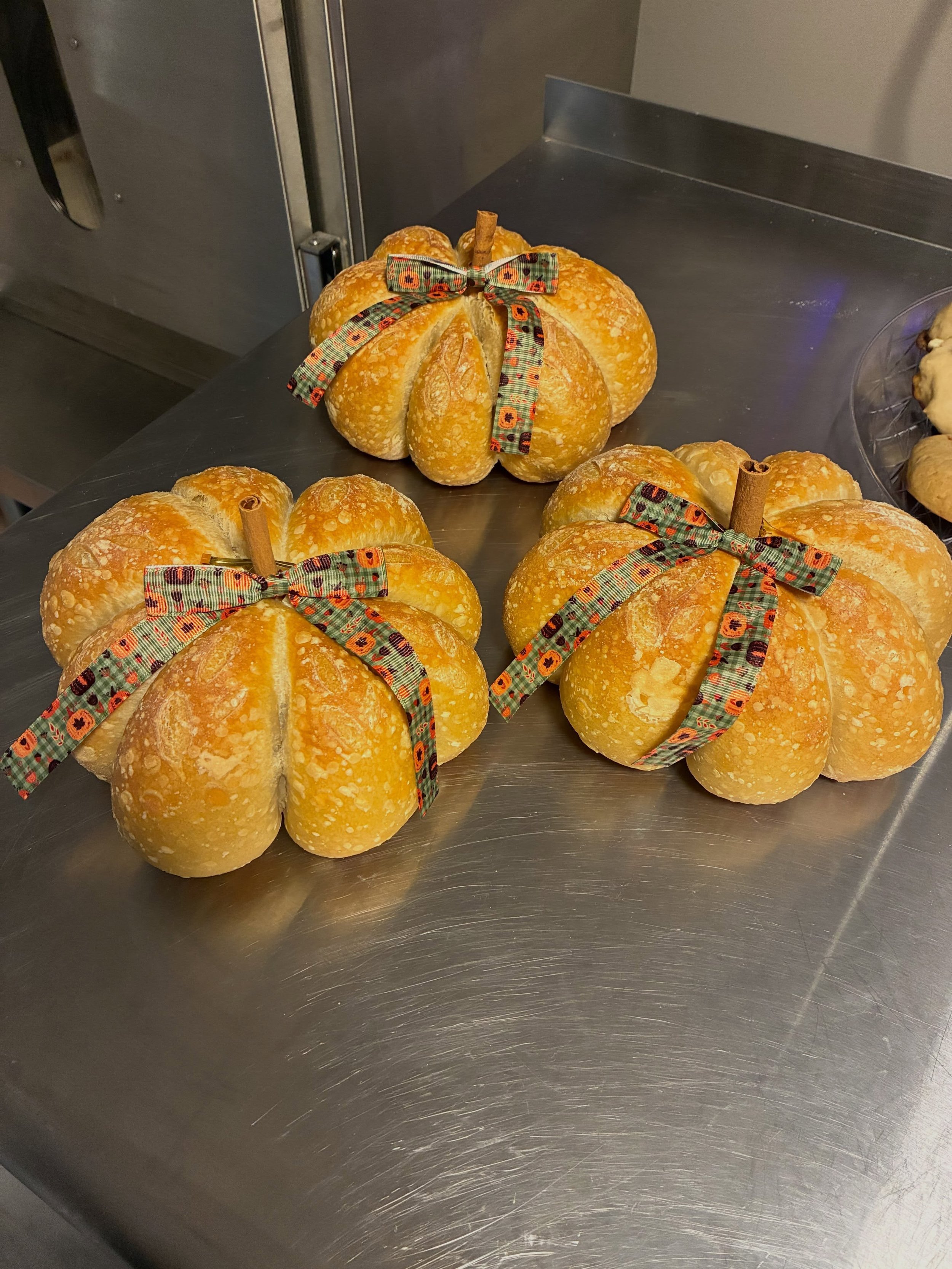 Can&rsquo;t get enough of my pumpkin patch! Grab them before it&rsquo;s too late. They will be hand delivered tomorrow at 11am at shops on mill! #sourdough #sourdoughbread #microbaker #lucianasleaveningloaves #supportsmallbusiness