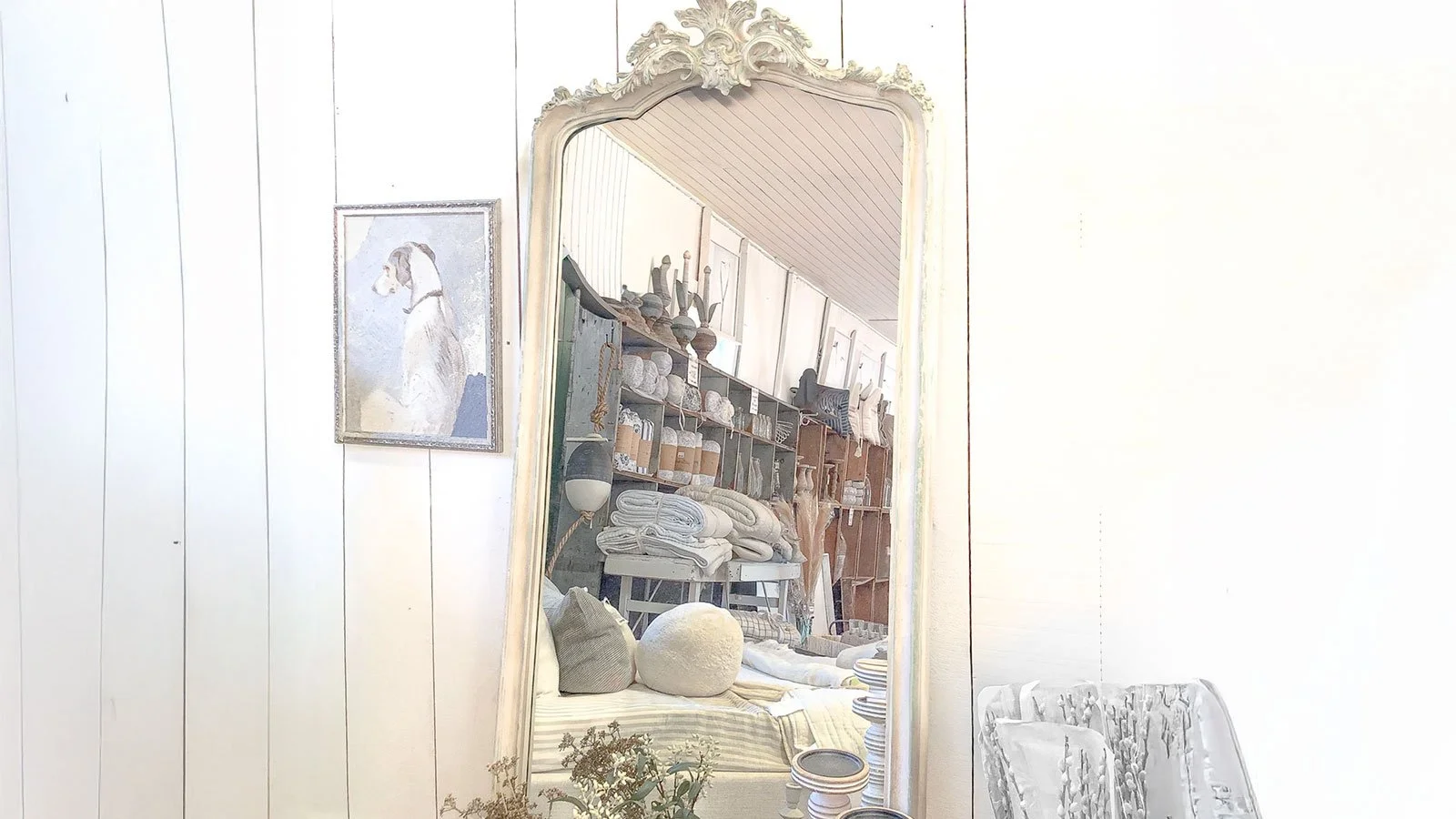 The Friday Find: Antique Floor Mirror