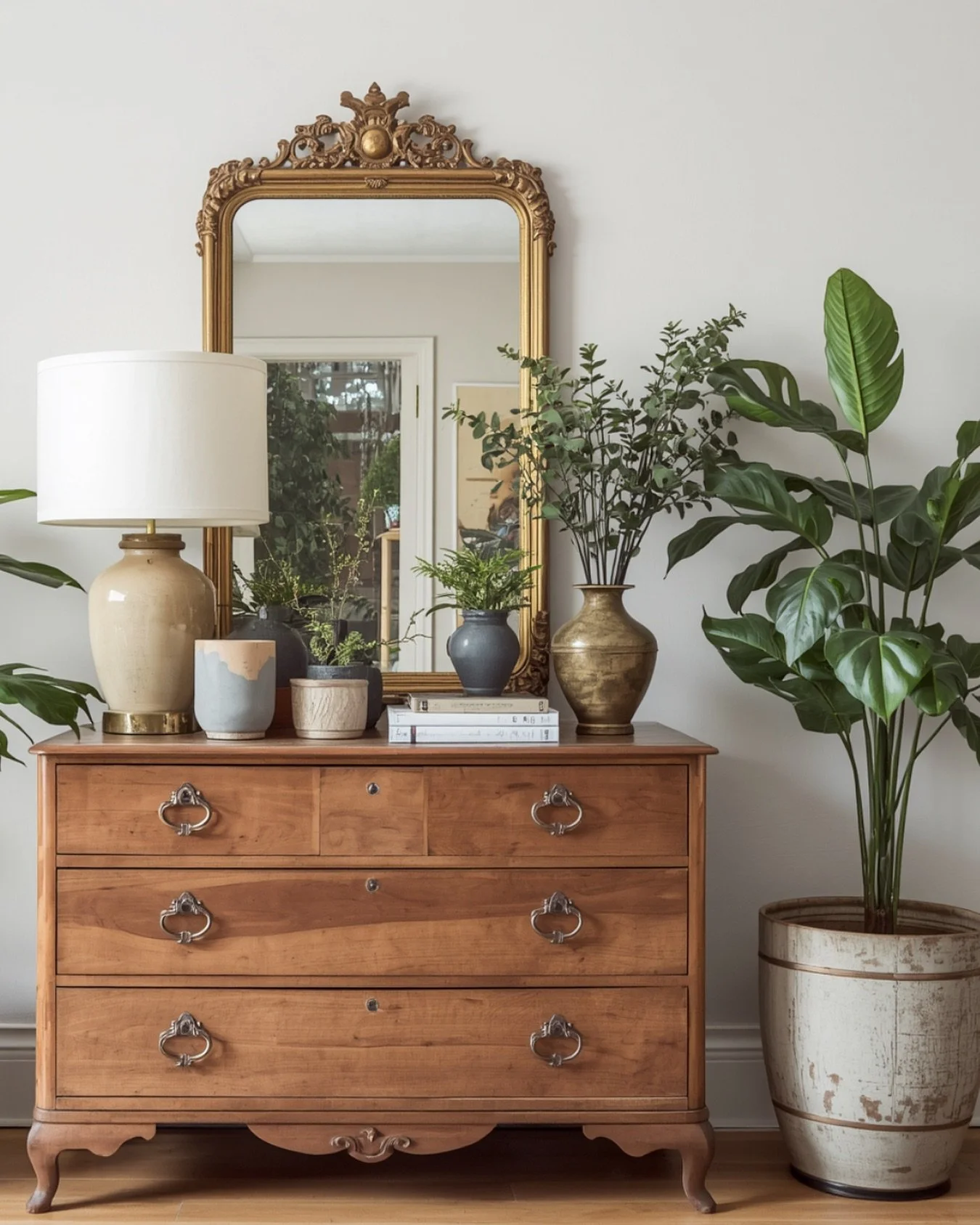Antiques are what give a home soul ✨
Grand Millennial design isn&rsquo;t about making a space feel old - it&rsquo;s about making it feel layered, personal, and timeless. Mixing antiques with newer pieces creates depth, character, and a sense of histo