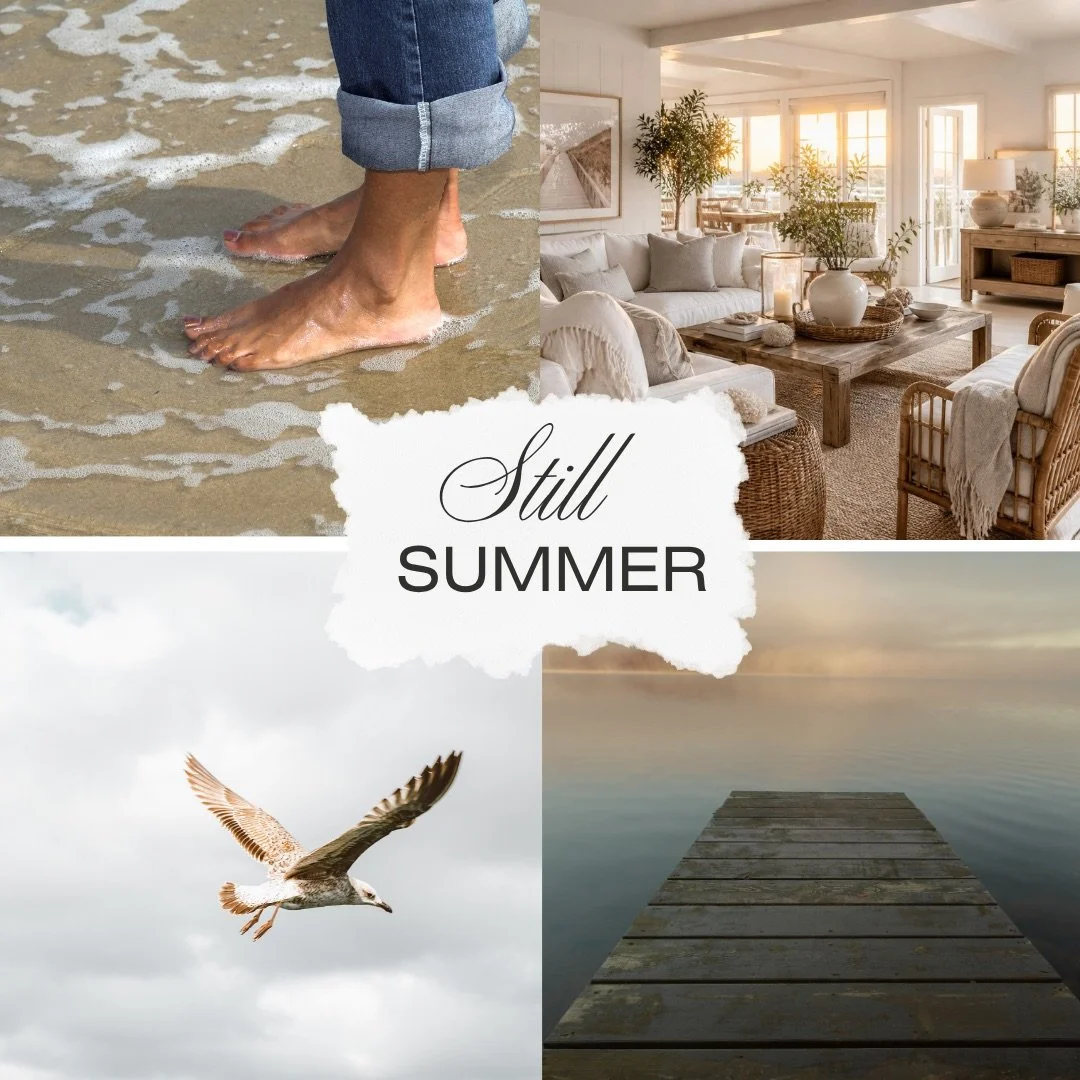 There&rsquo;s still a little summer left to savour. ✨
We&rsquo;re noticing the way the light begins to shifts- softer in the morning, warmer in the evening, and just a little more golden as the days begin to change.
These last days of summer are a re