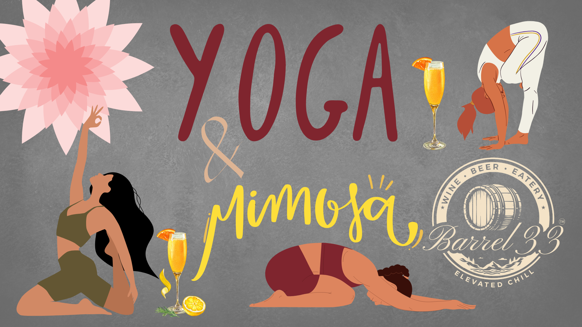 Yoga & Mimosas