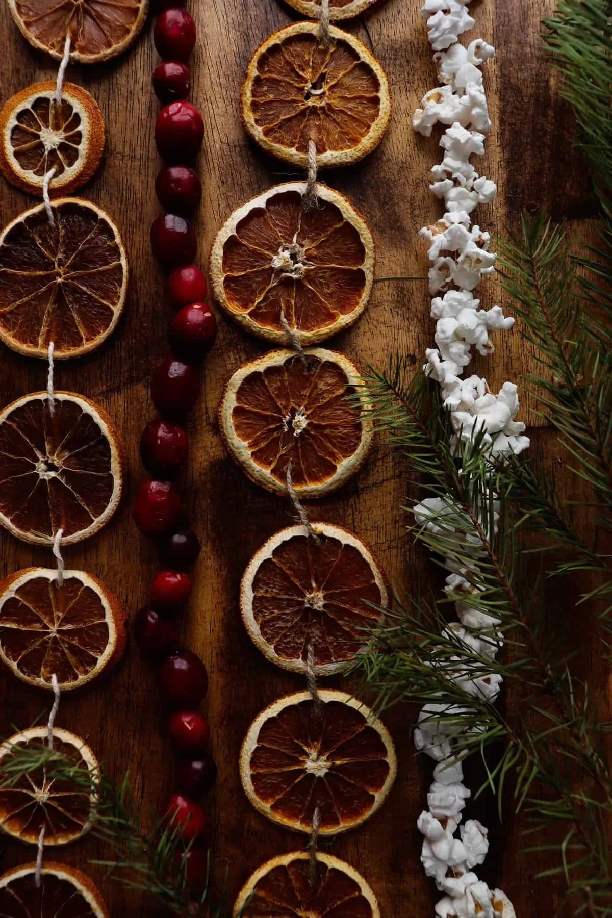 popcorn garland making class