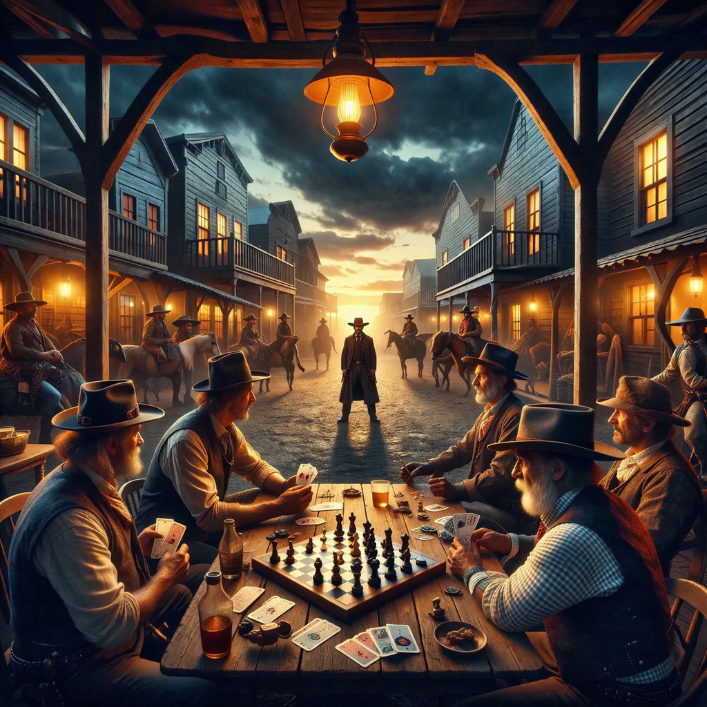 murder mystery night - High Noon at deadman’s saloon