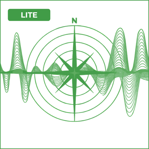 SIGNAL Lite AI readiness diagnostic for creative teams, showing a compass rose and signal wave graphic