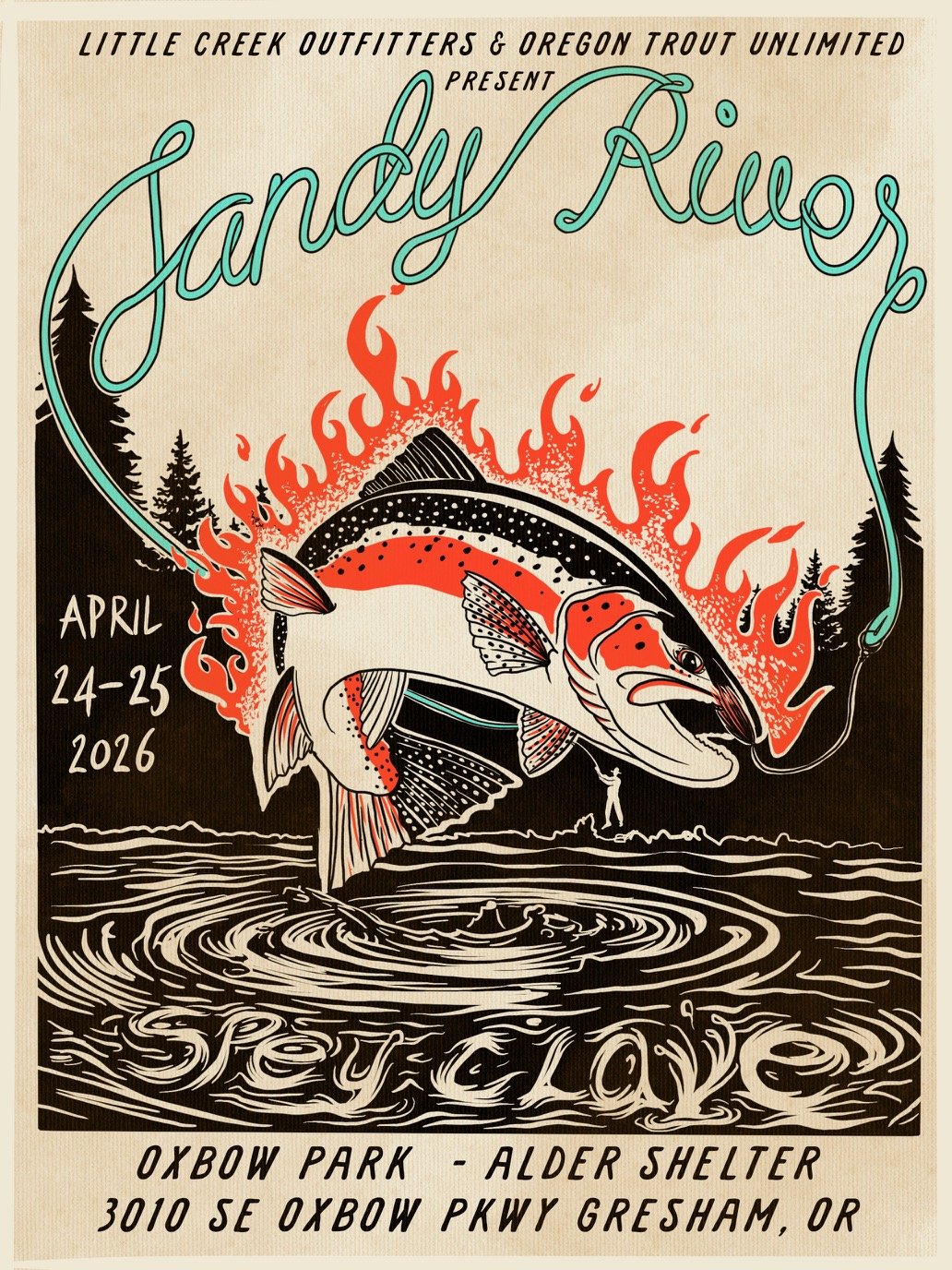 PRE ORDER 2026 Sandy River Clave T-shirt