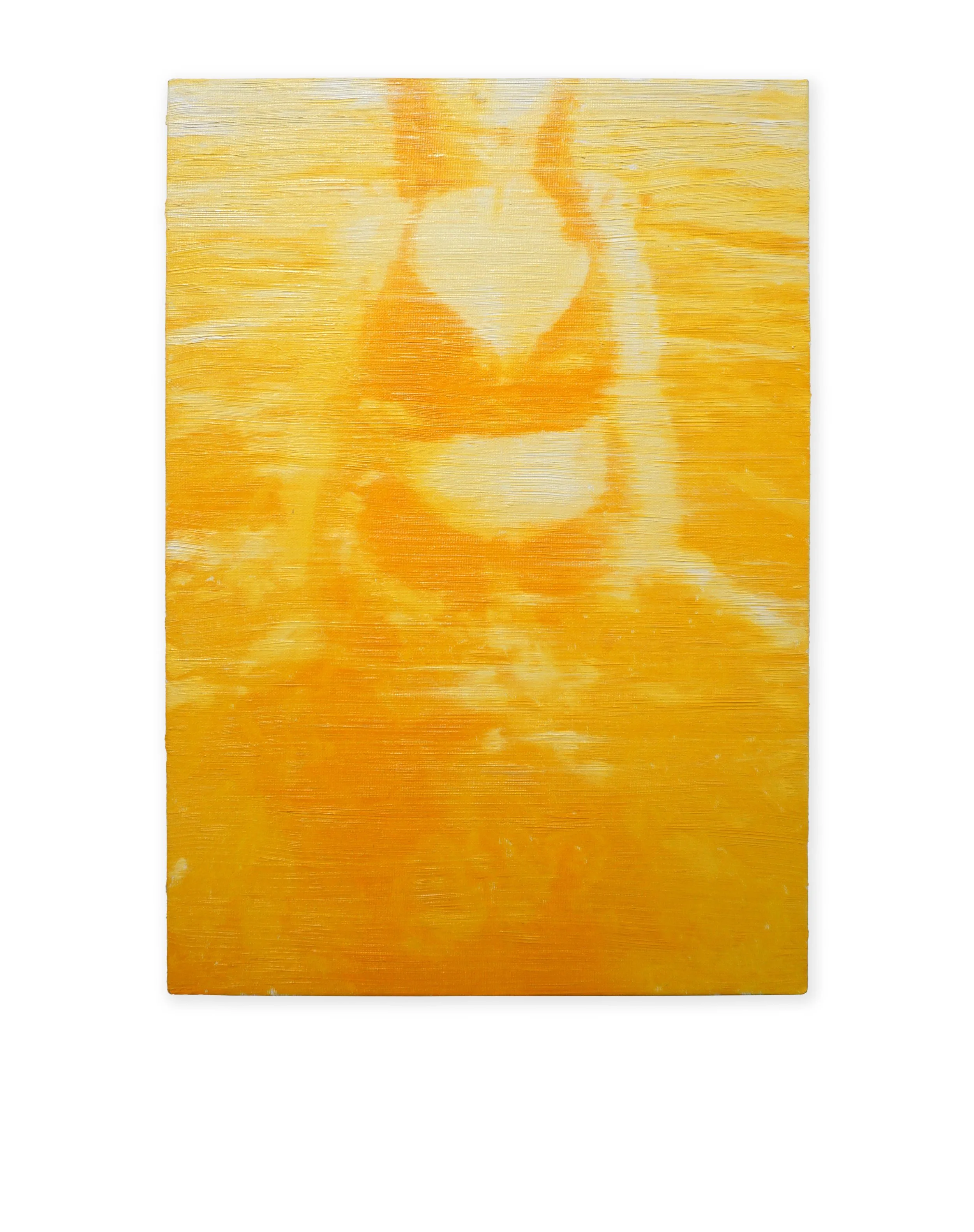 Apnea. Olio su tela, 50 x 35 cm