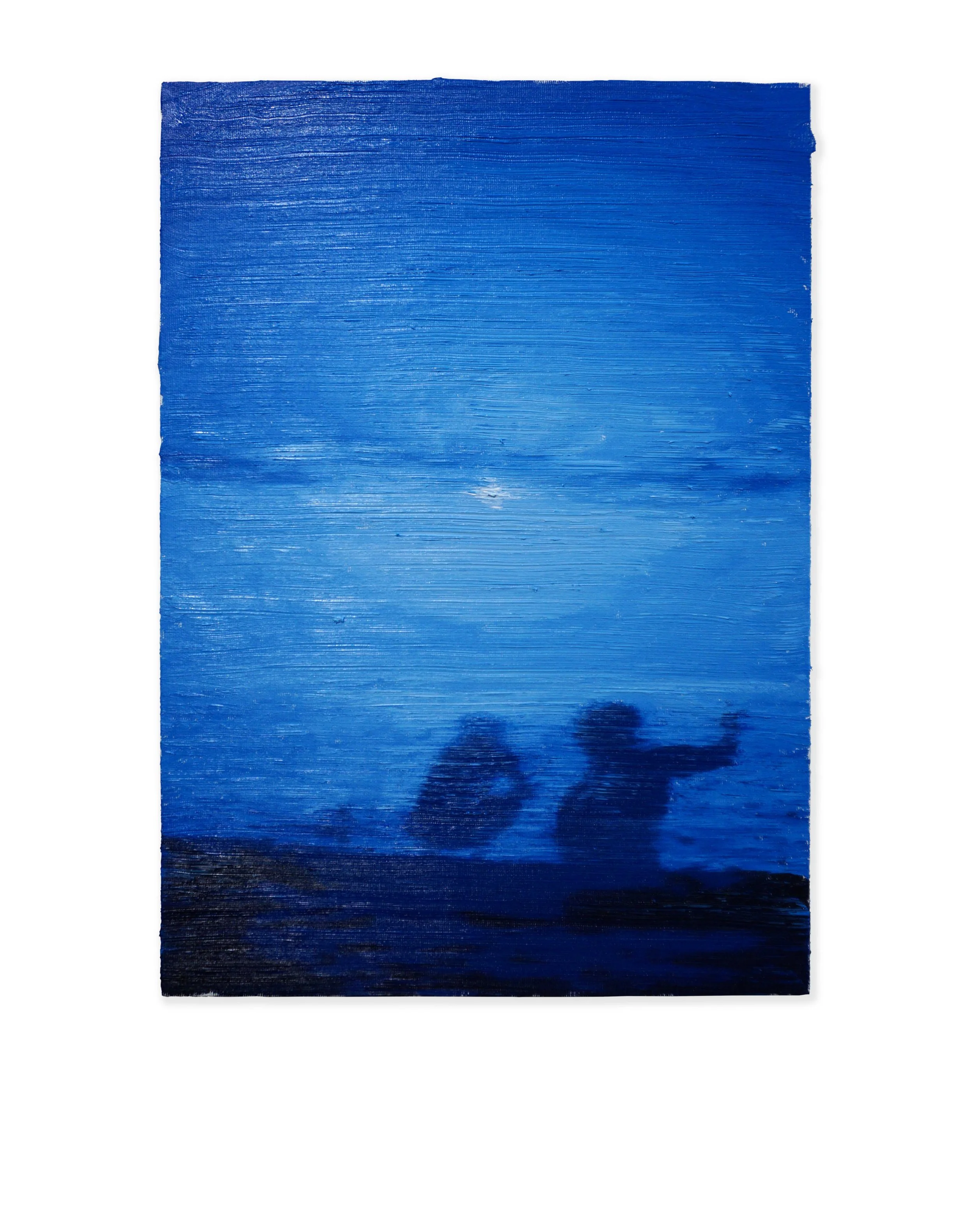 Rarefatto. Olio su tela, 50 x 35,5 cm