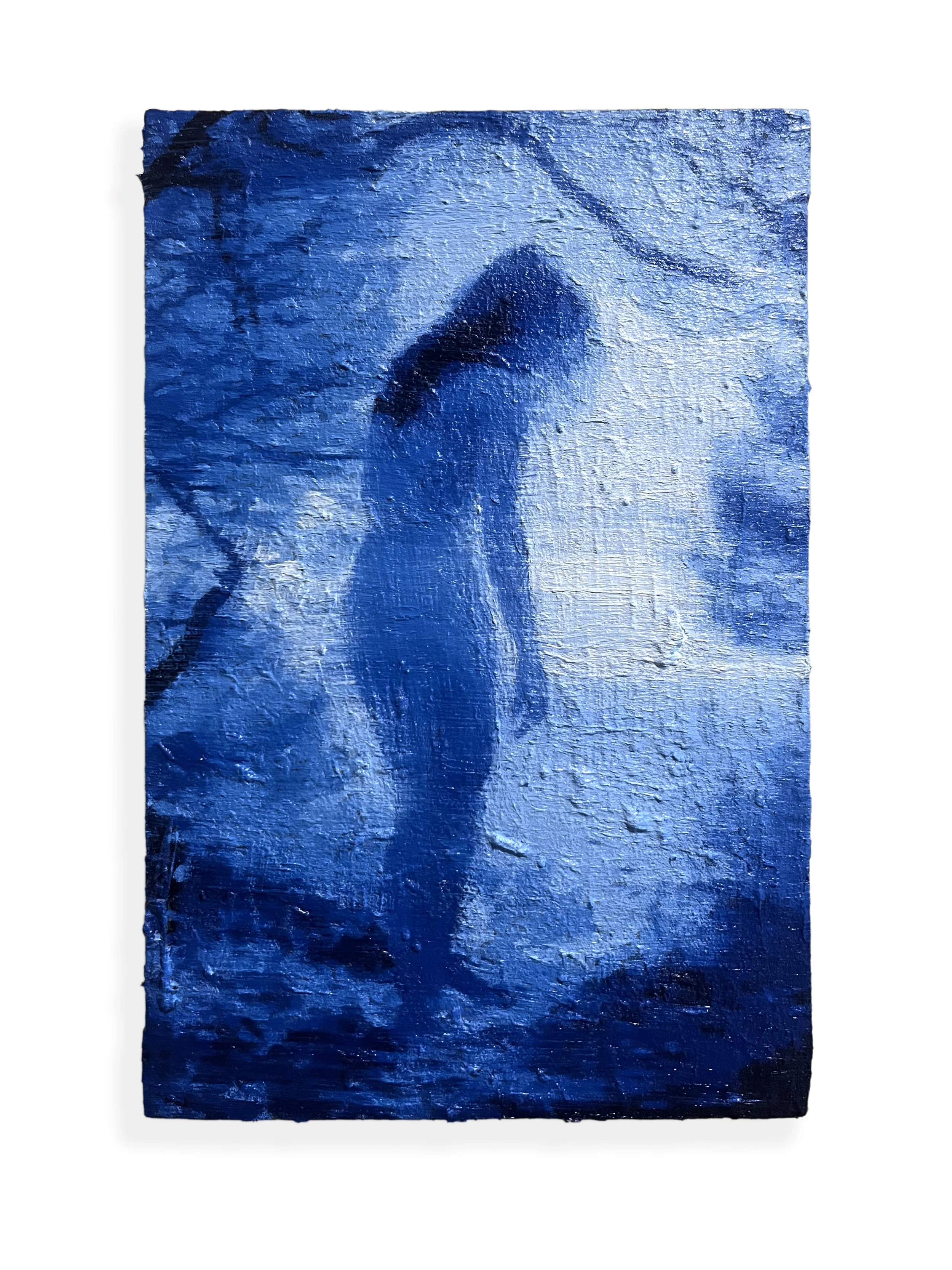 Viatico. Olio su tela, 44 x 29,5 cm