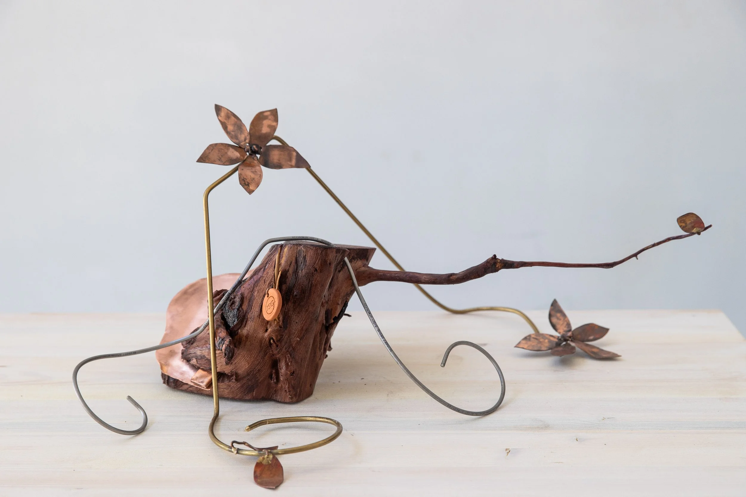 Copper Bloom 12 x 26 x 20 in